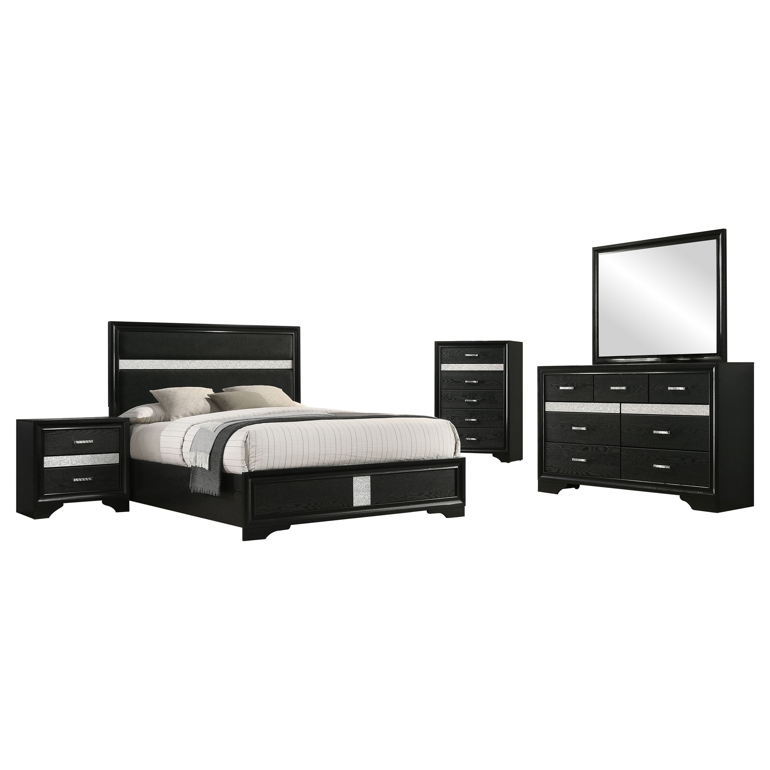 Miranda Bedroom Set Black