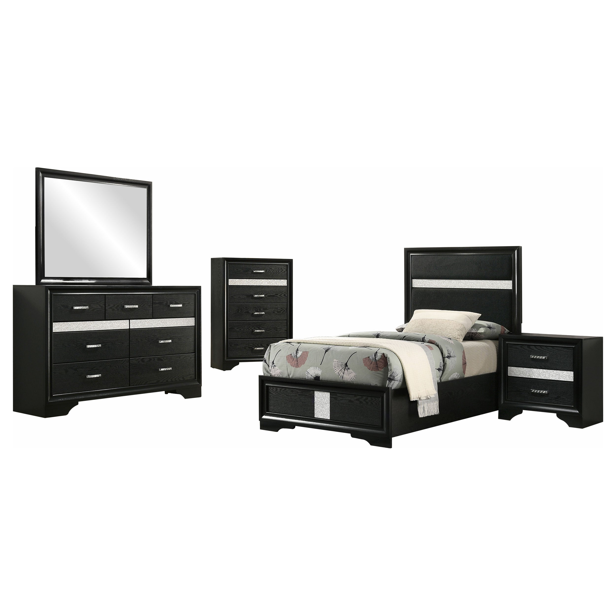 Miranda Bedroom Set Black