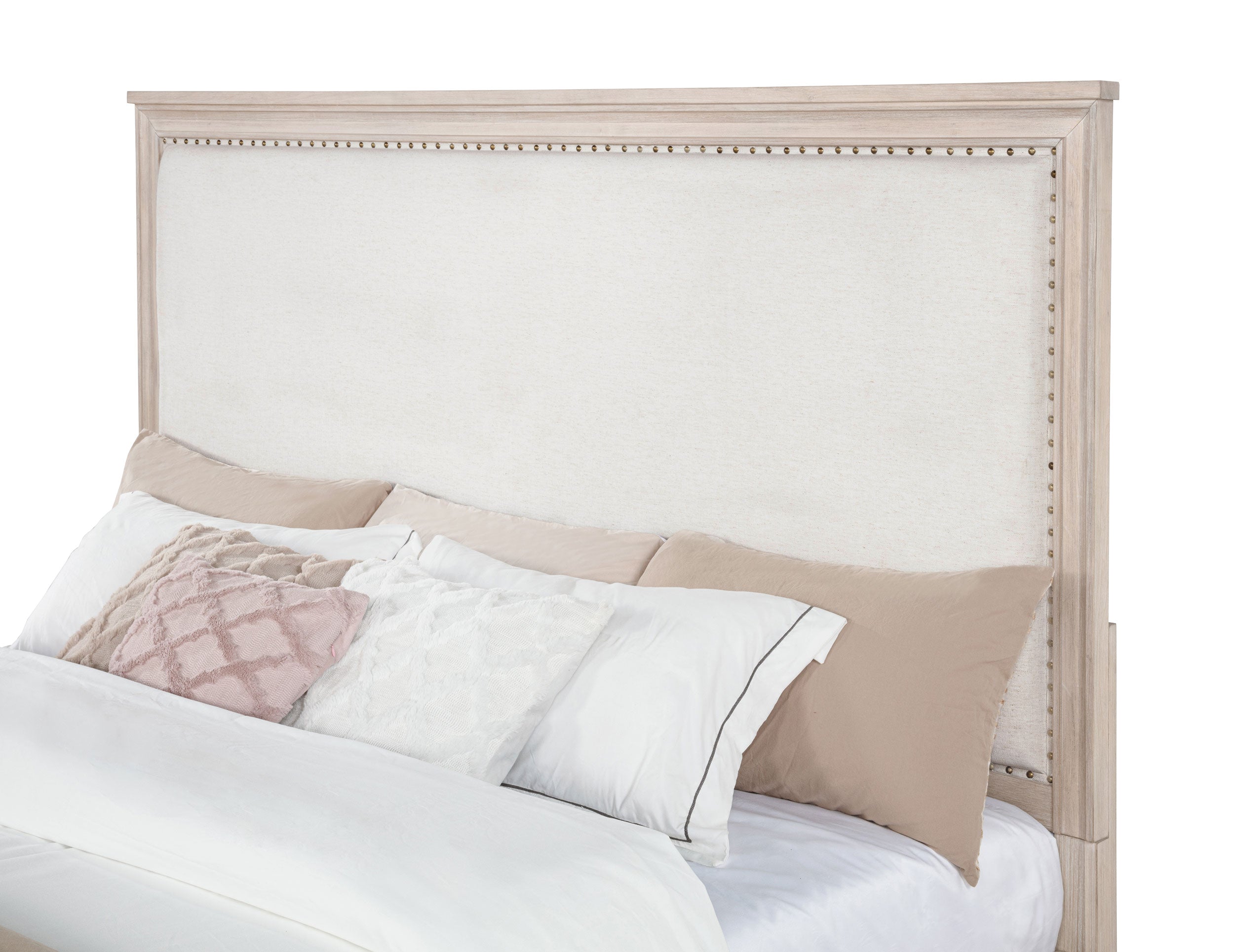 Pembroke 66-inch Queen Panel Bed Washed Oak