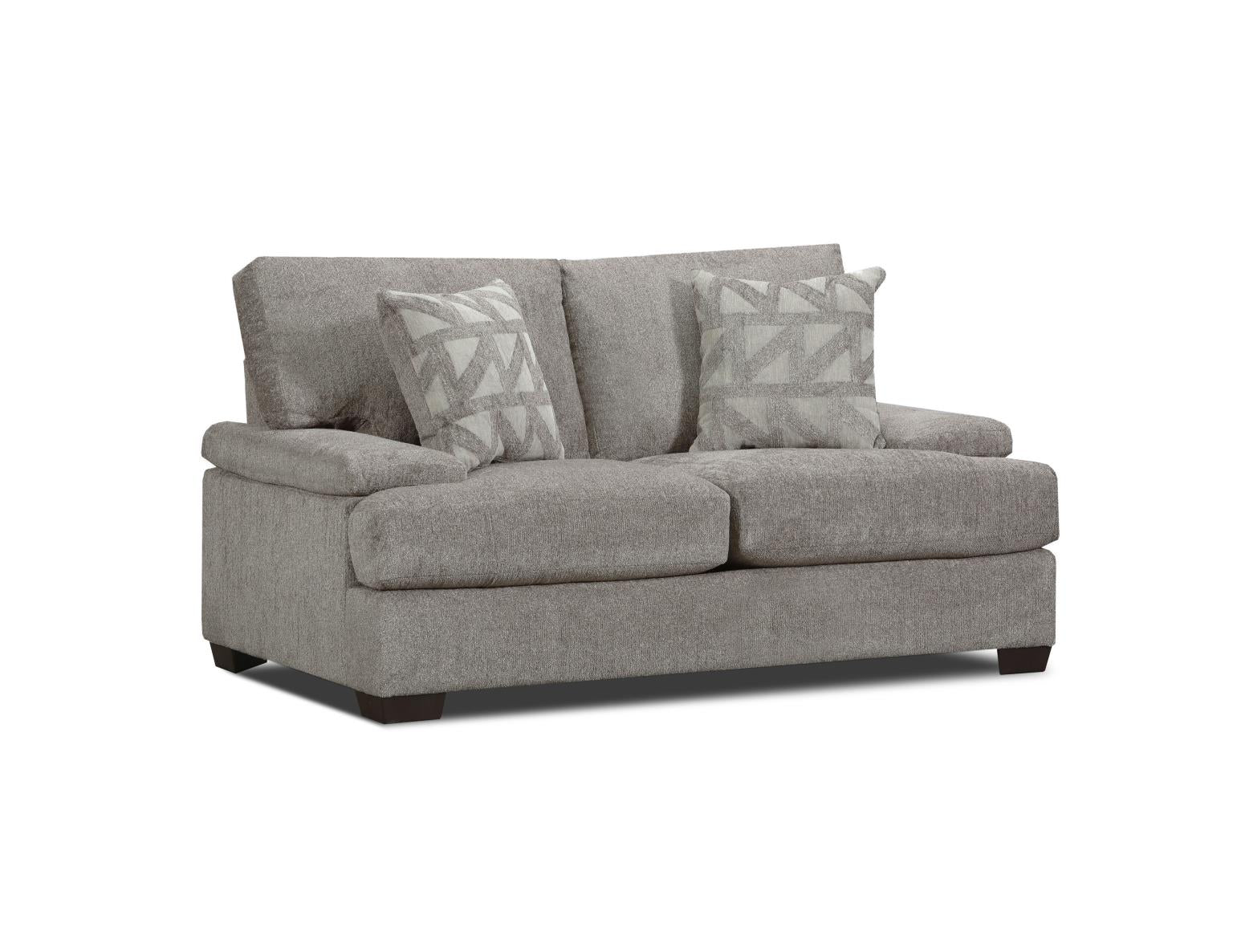 Vega Cement Sofa and Loveseat Set