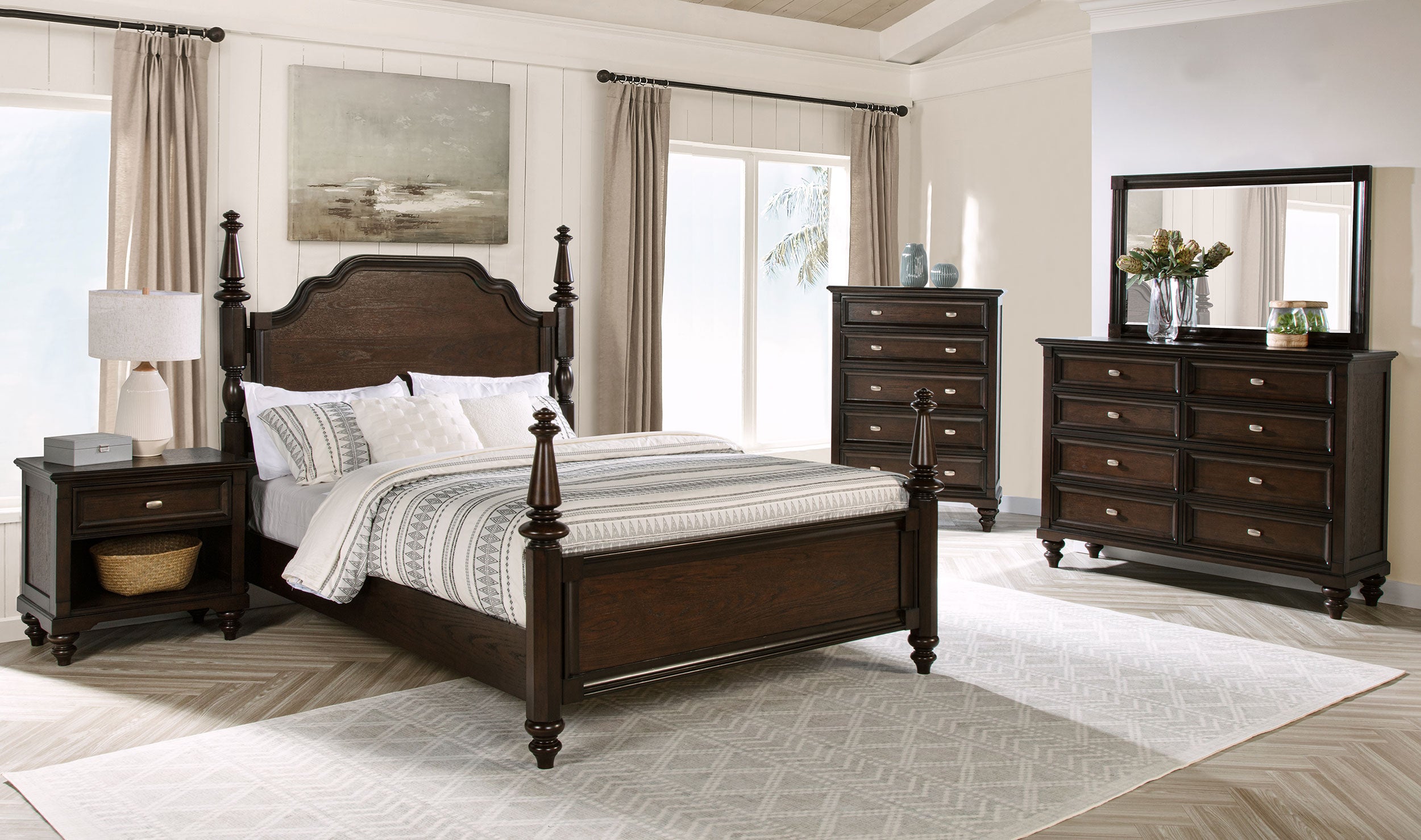 Antonella Upholstered Dresser Mirror Camel