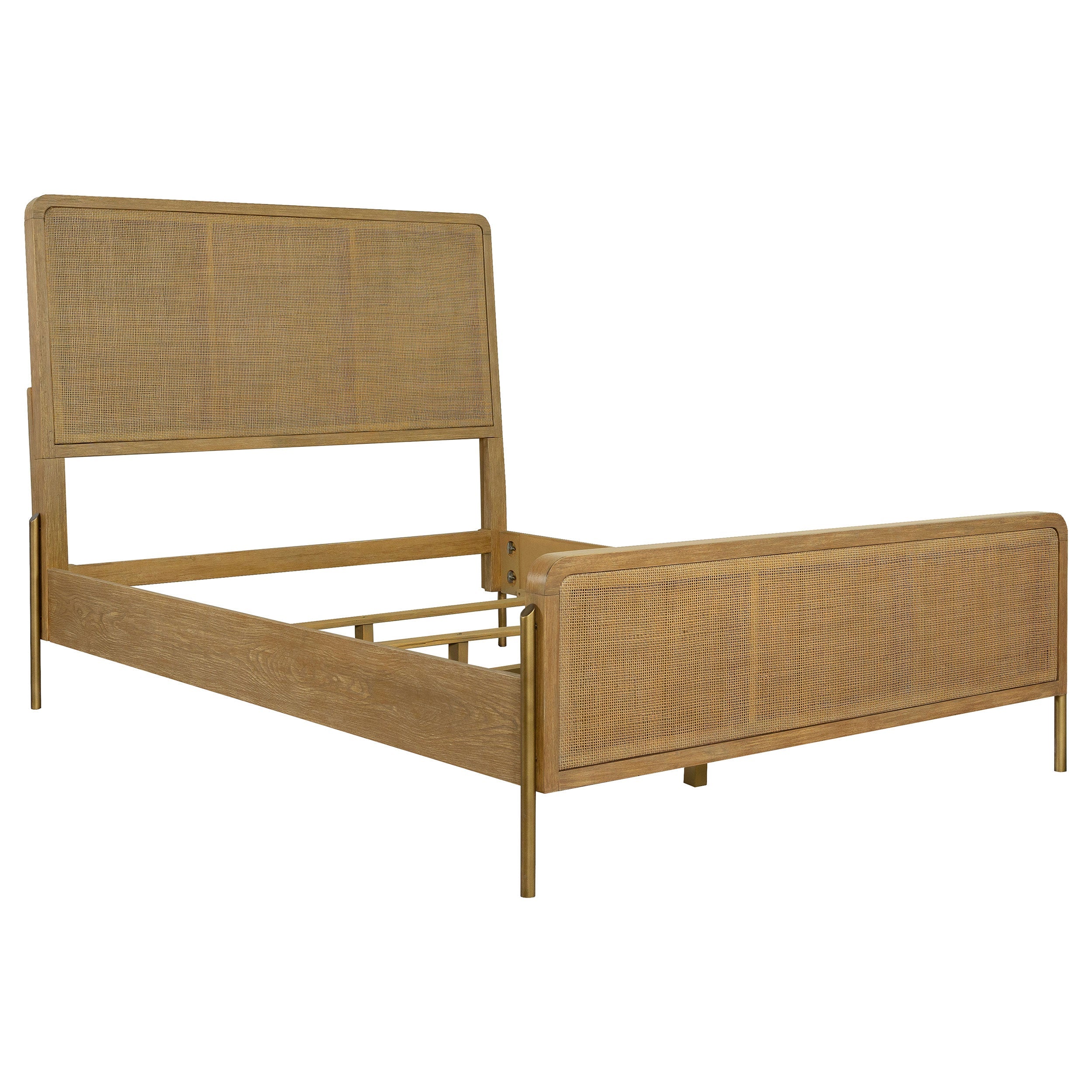 Arini  Bedroom Set Black and Natural
