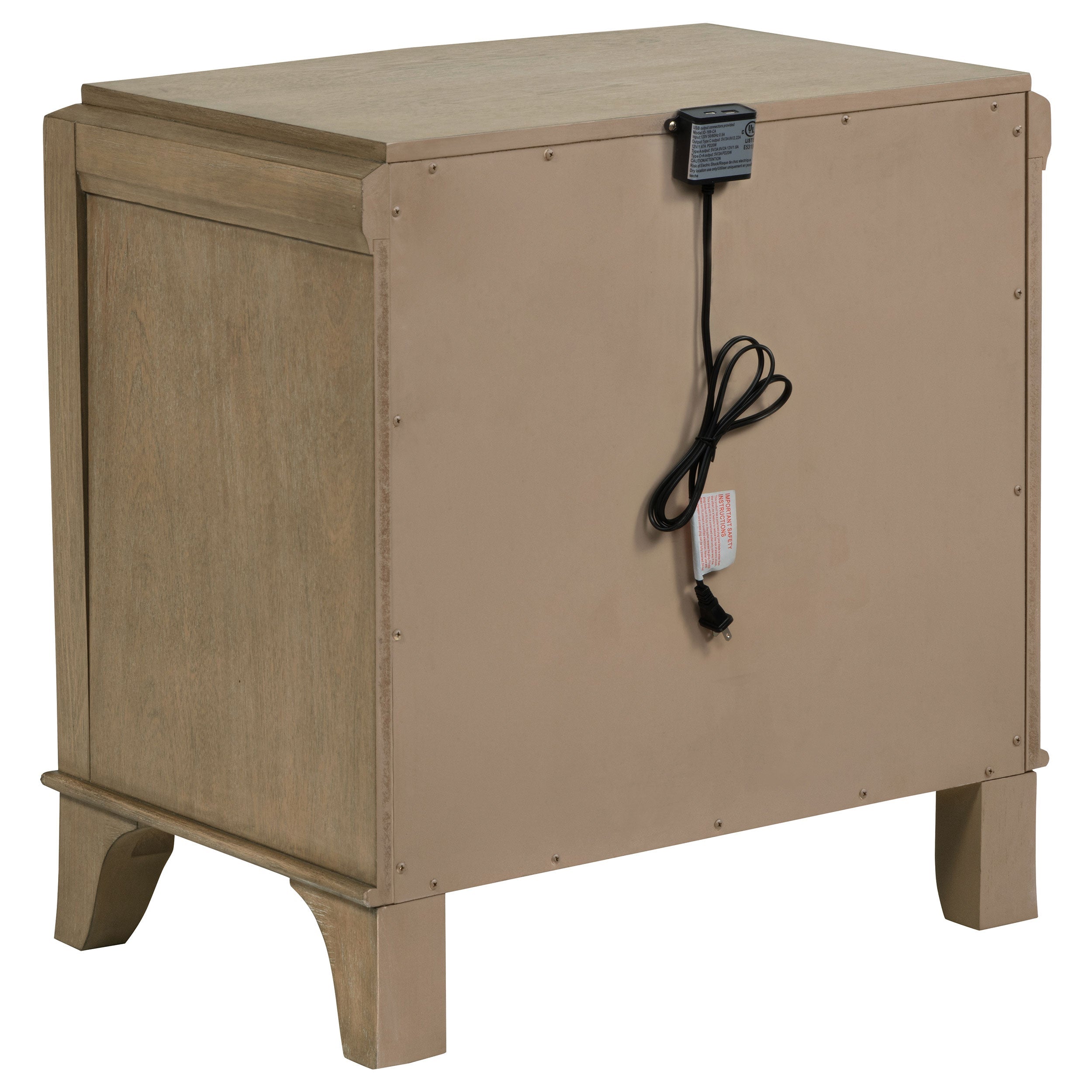 Revello  California King Bedroom Set Washed Mango