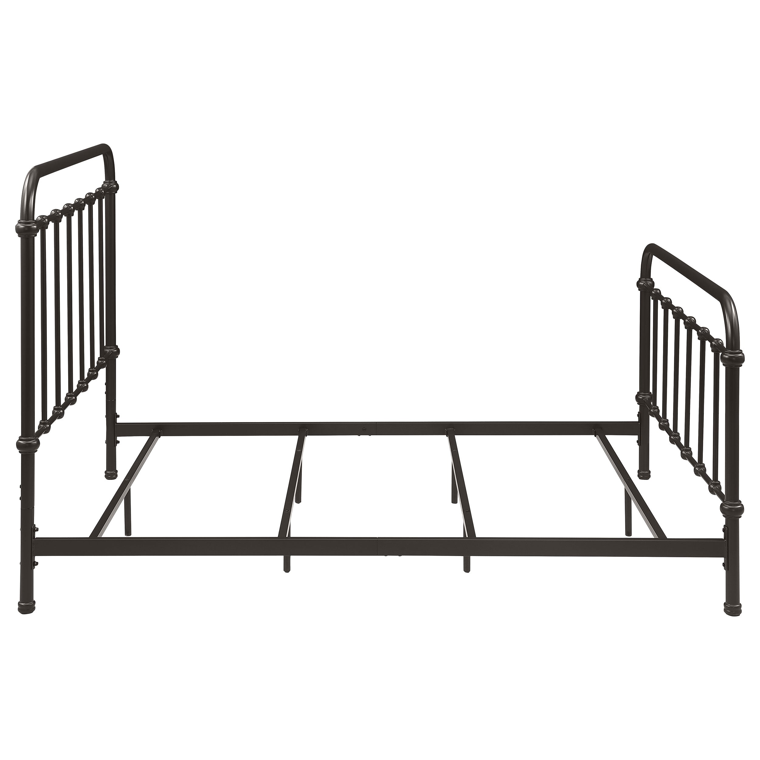 Livingston Metal Open Frame Bed Dark Bronze