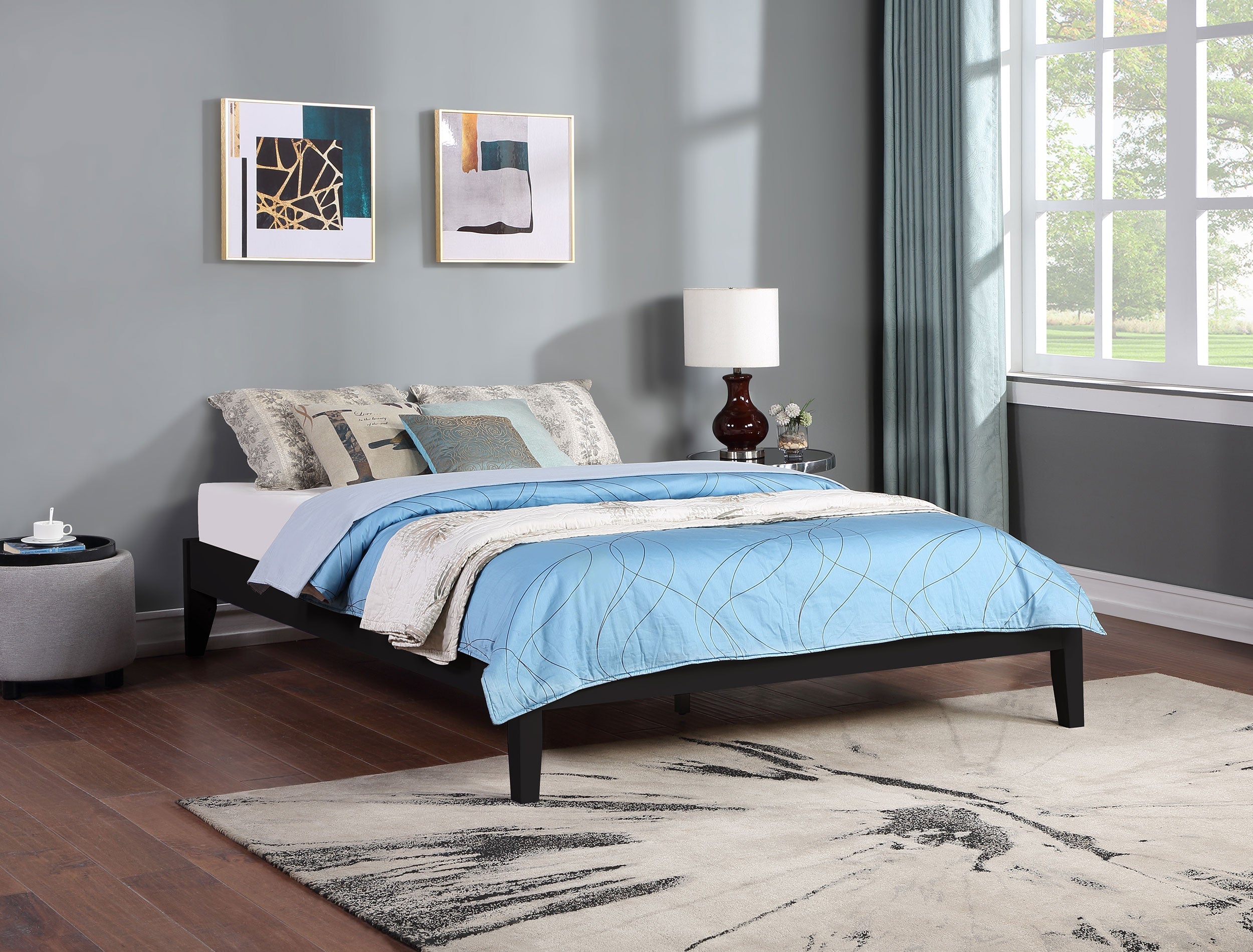 Hounslow Universal Platform Bed Black