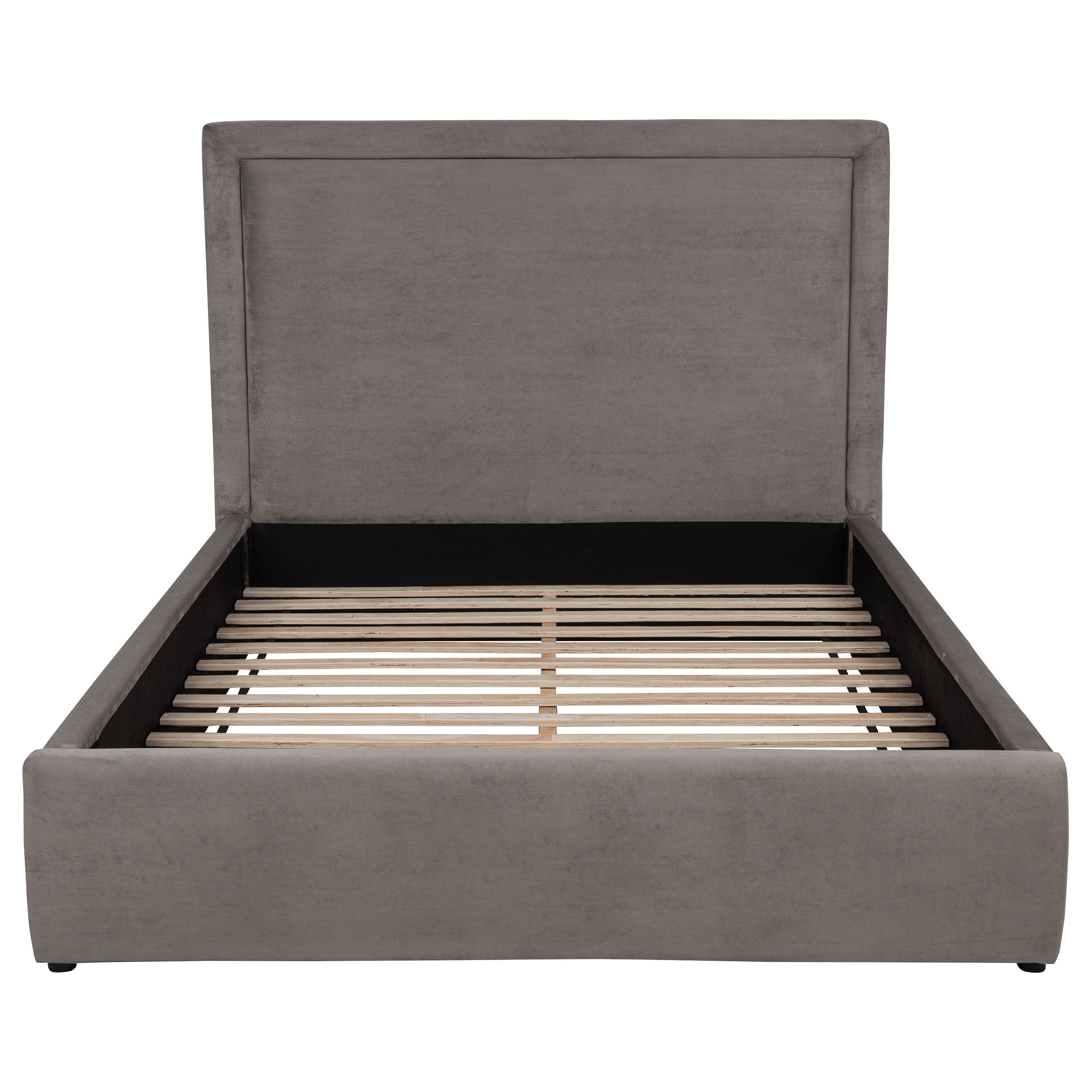 Lawson 55-inch Upholstered  Platform Bed Light
