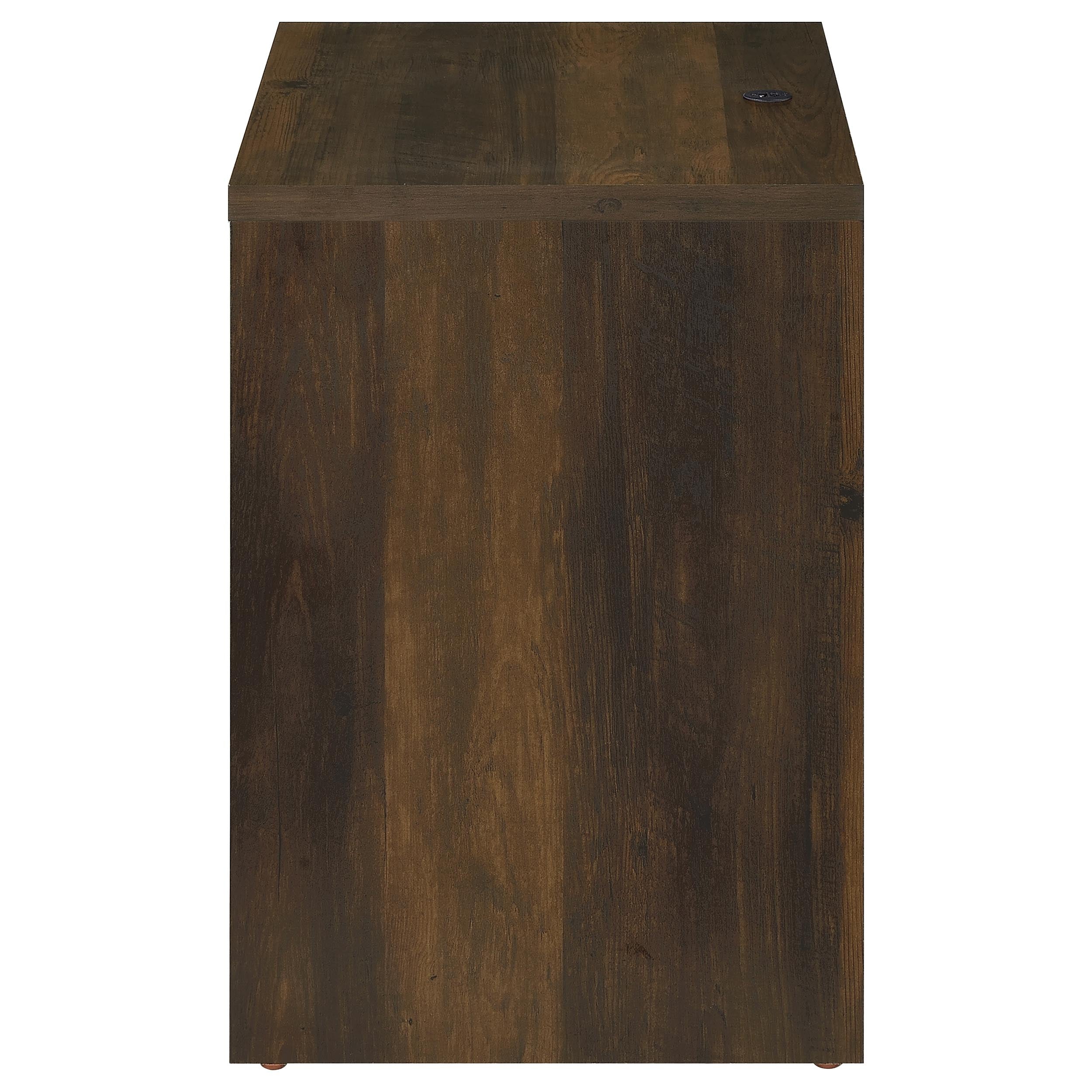 Westpark 2-drawer Nightstand LED Lights and USB Black