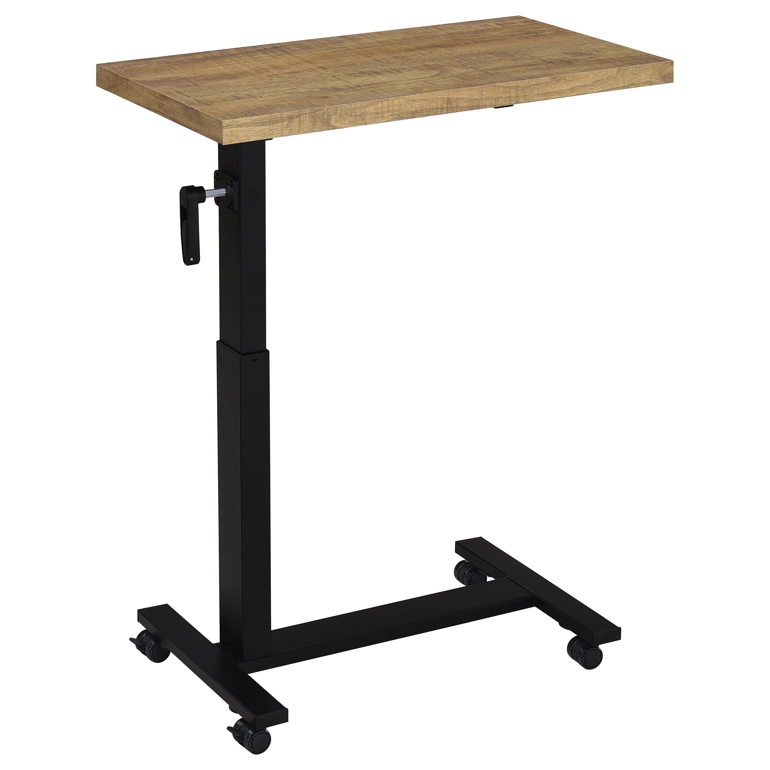 Westpark Height Adjustable Mobile Bedroom C-Table Black
