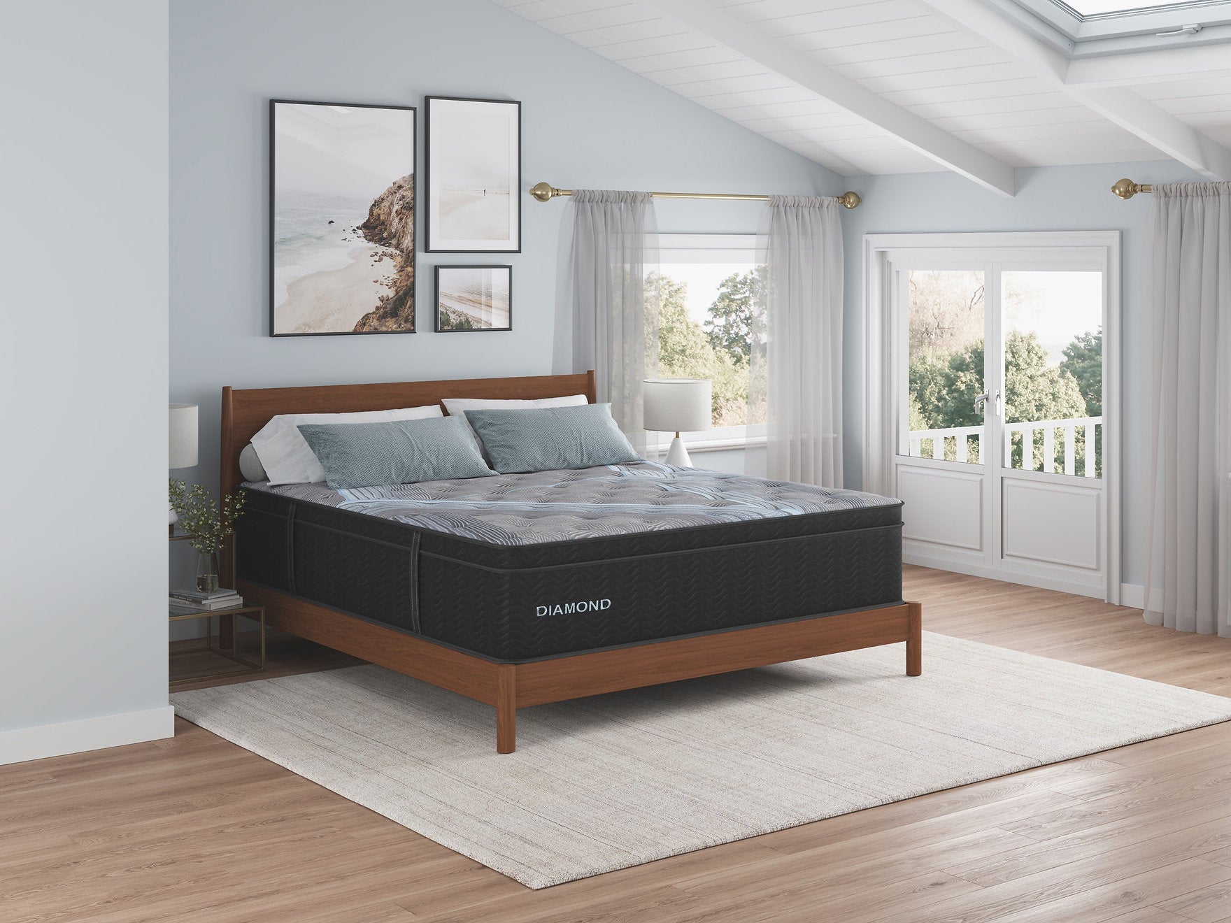Diamond Euro Top Hybrid 14" Mattress