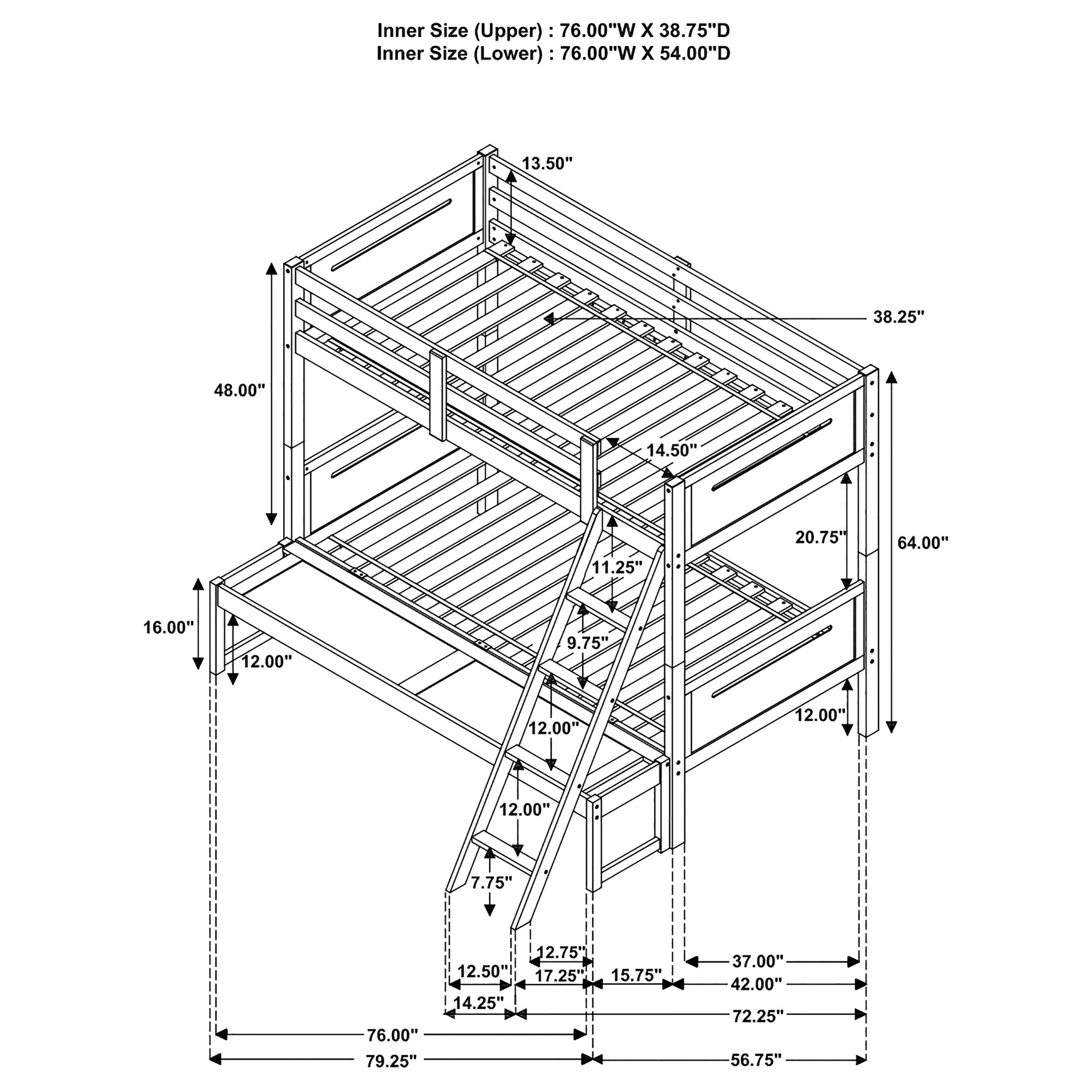 Littleton Wood Bunk Bed