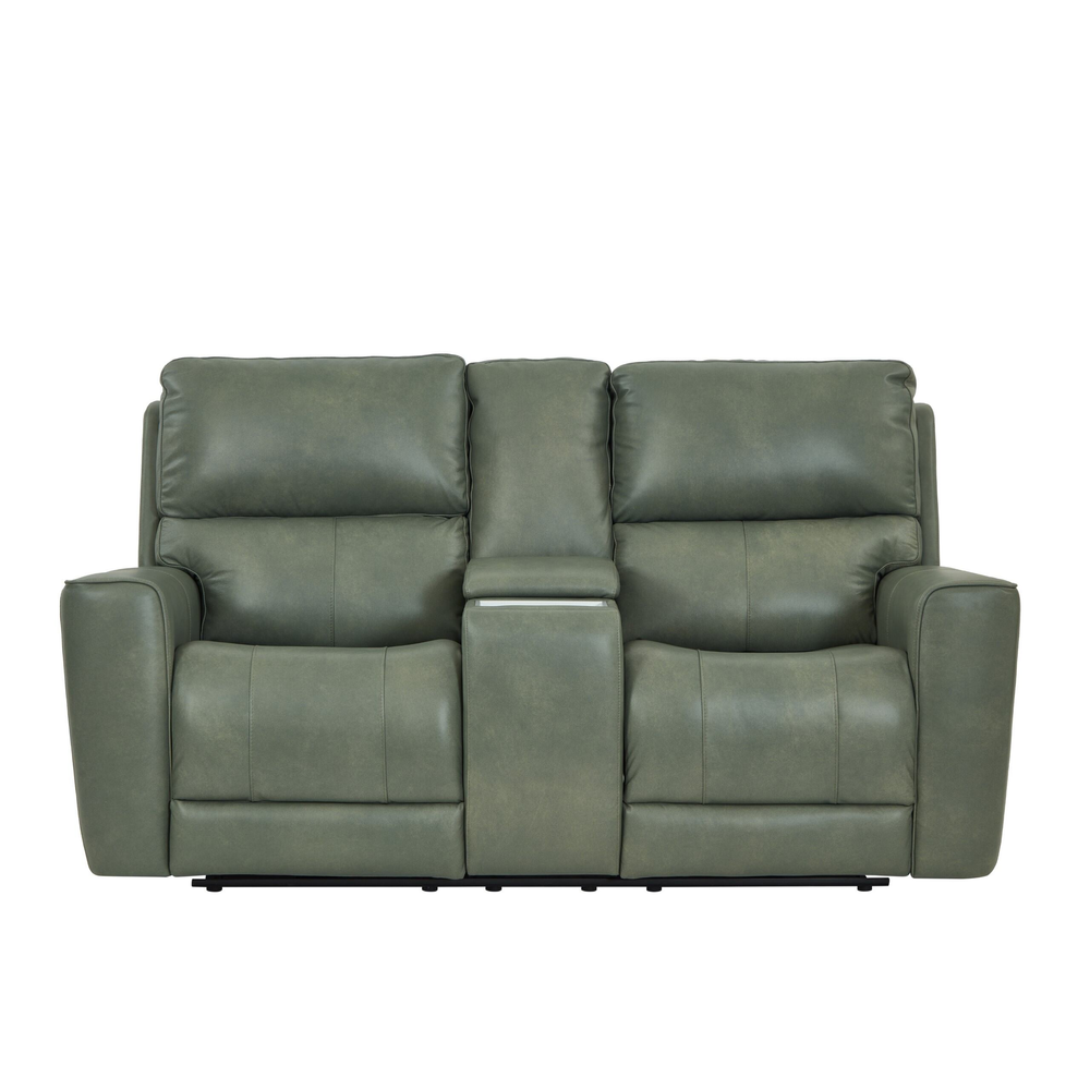 Laredo Sage Moss Power Reclining Loveseat P2
