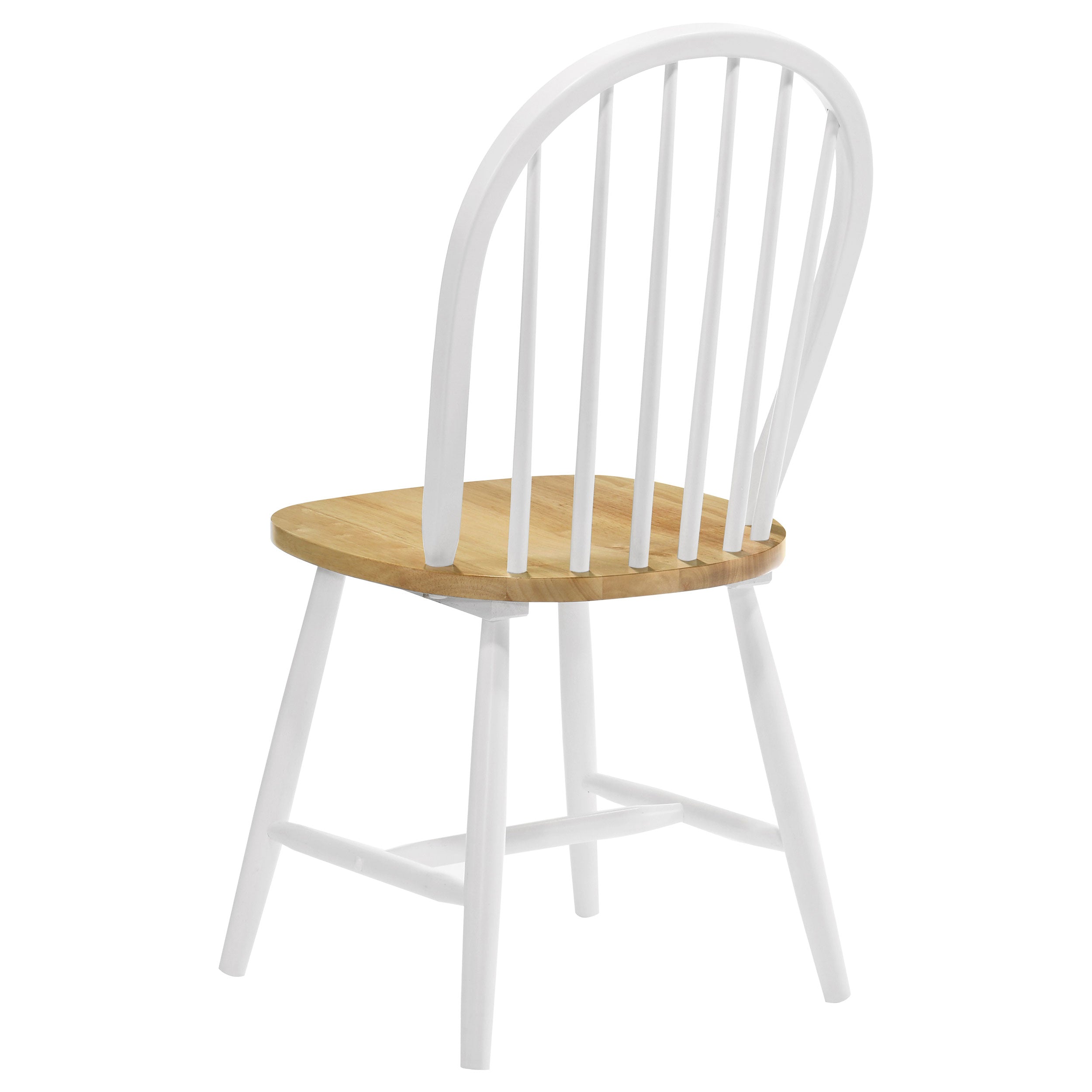 Allison  Round Drop Leaf Dining Table Set White