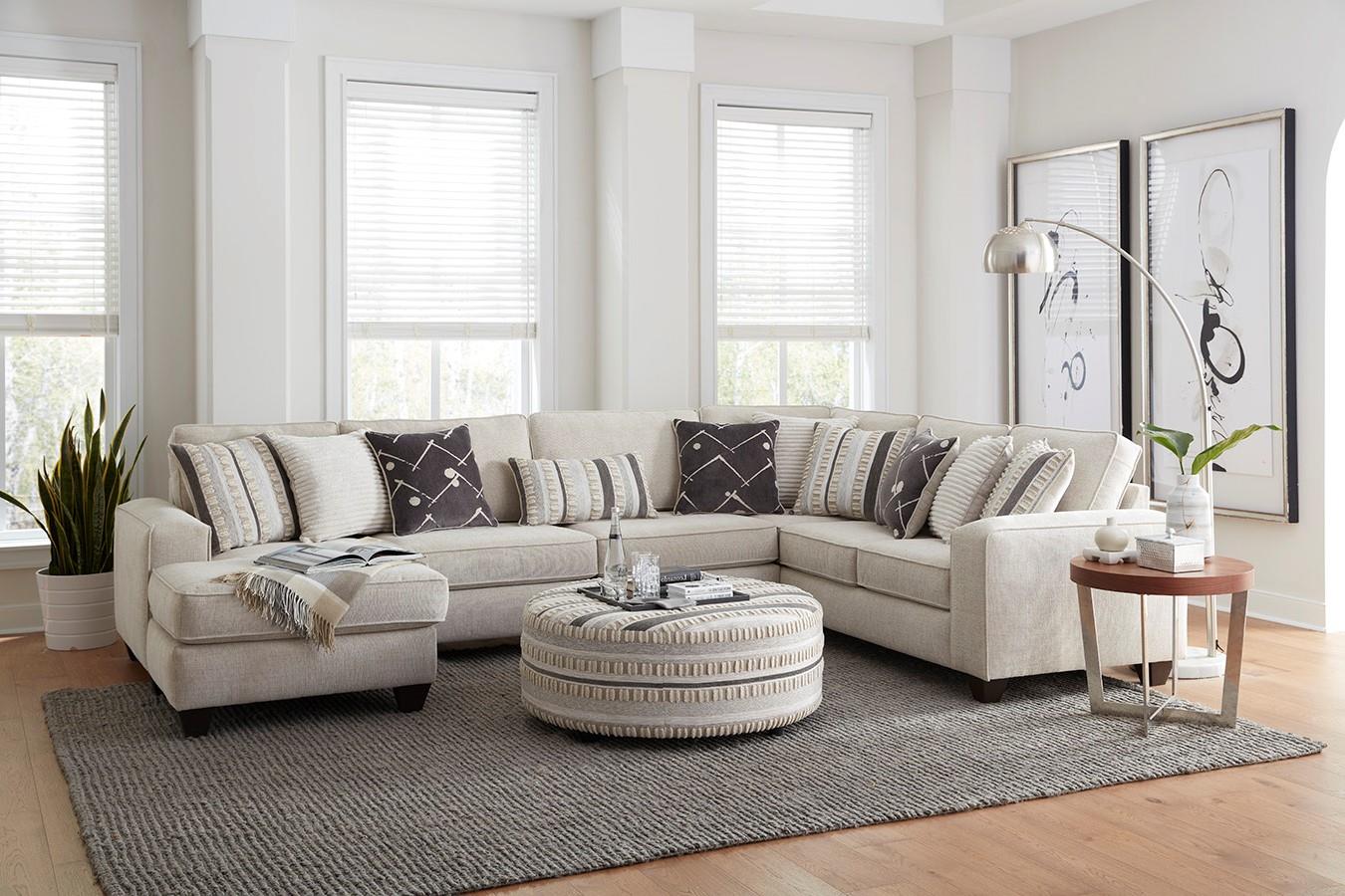 Persia Beige Sectional Sofa