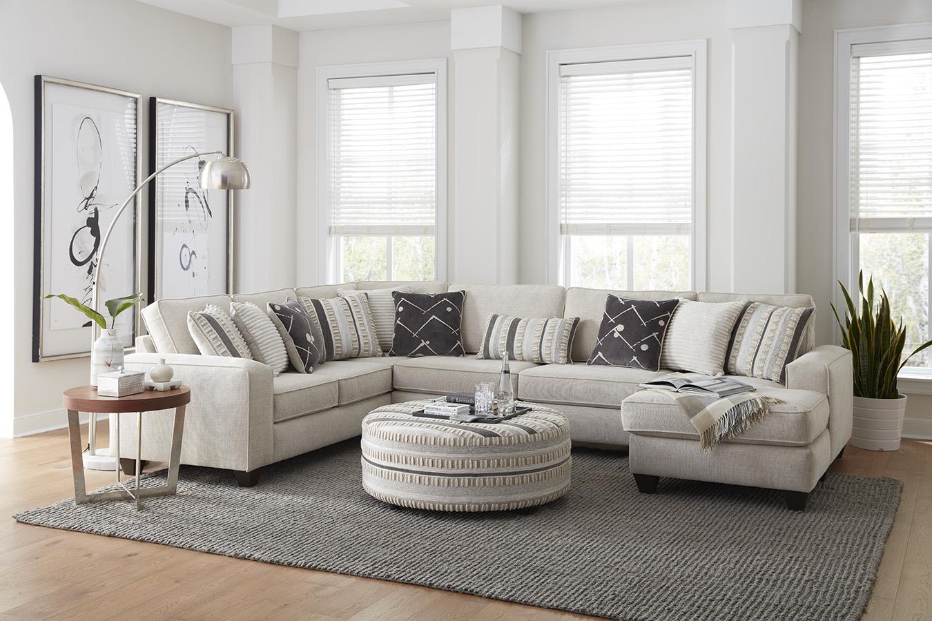 Persia Beige Sectional Sofa