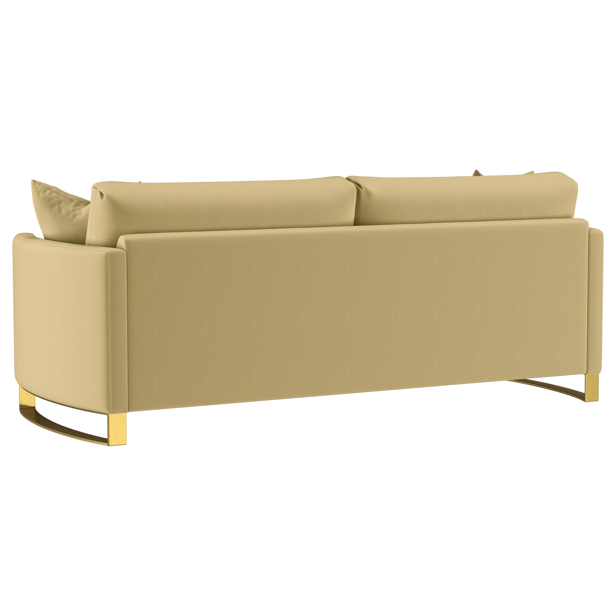 Corliss Velvet Upholstered Sofa Set Camel