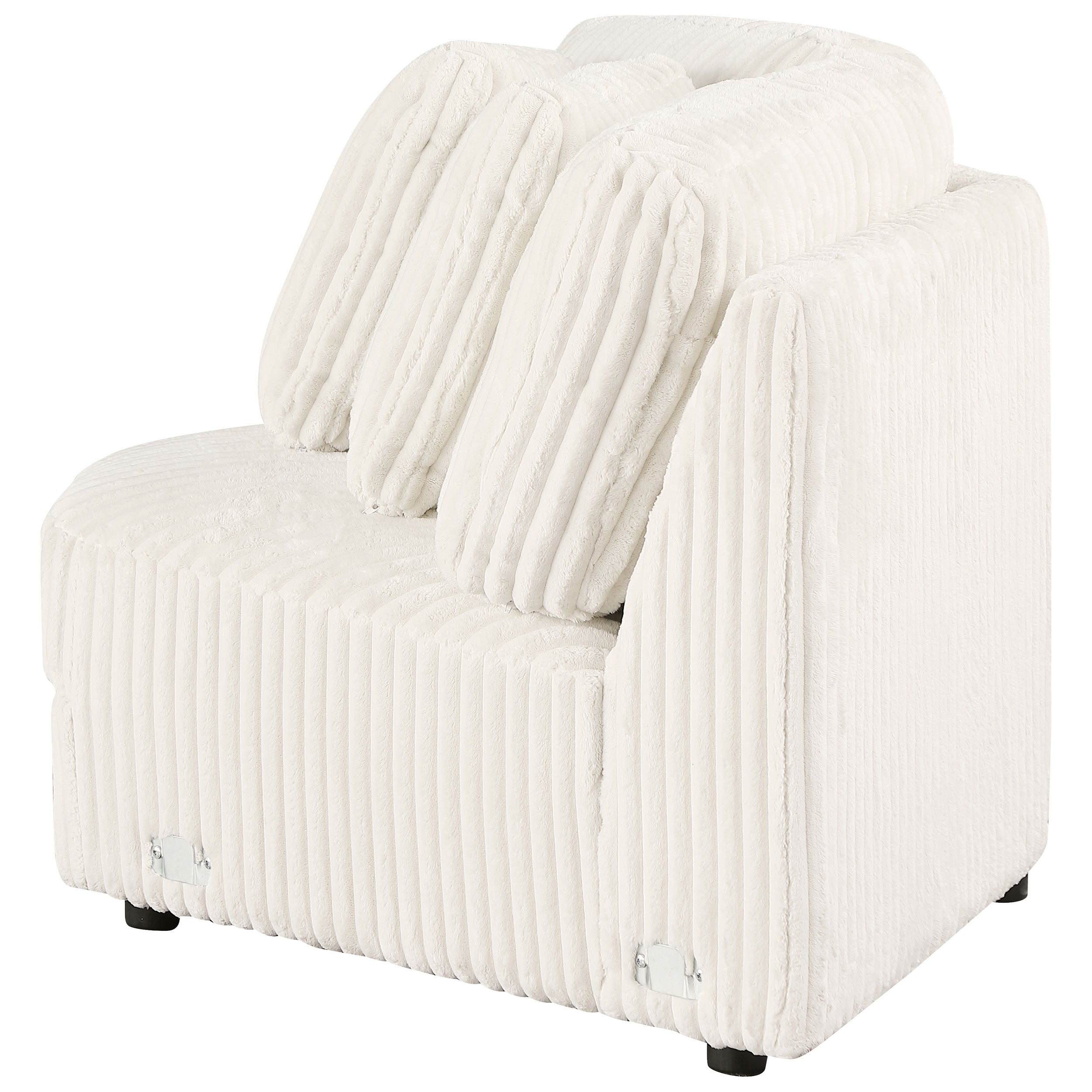 Emberson Upholstered Sectional Ivory