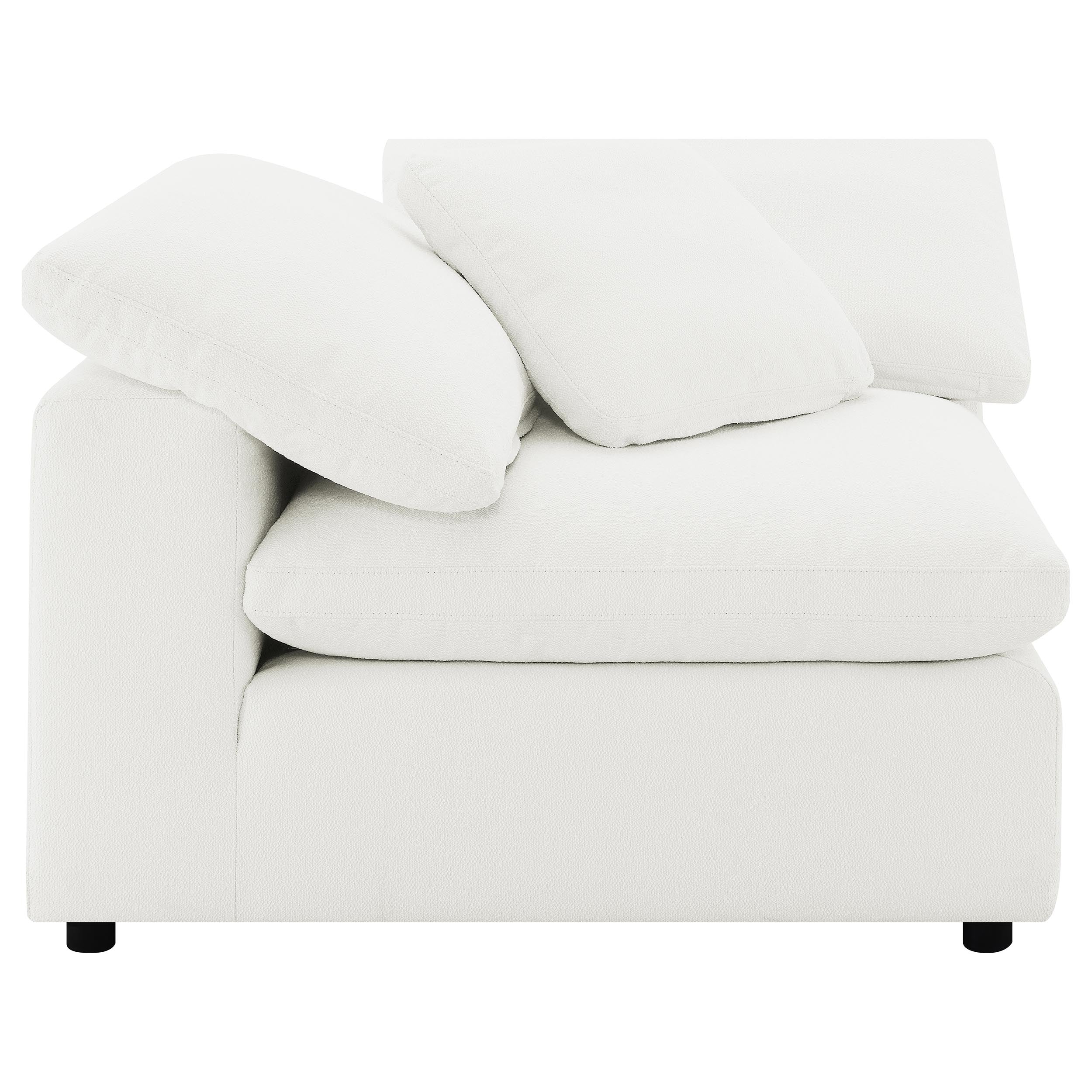 Raleigh  Boucle Upholstered Modular Sectional Grey