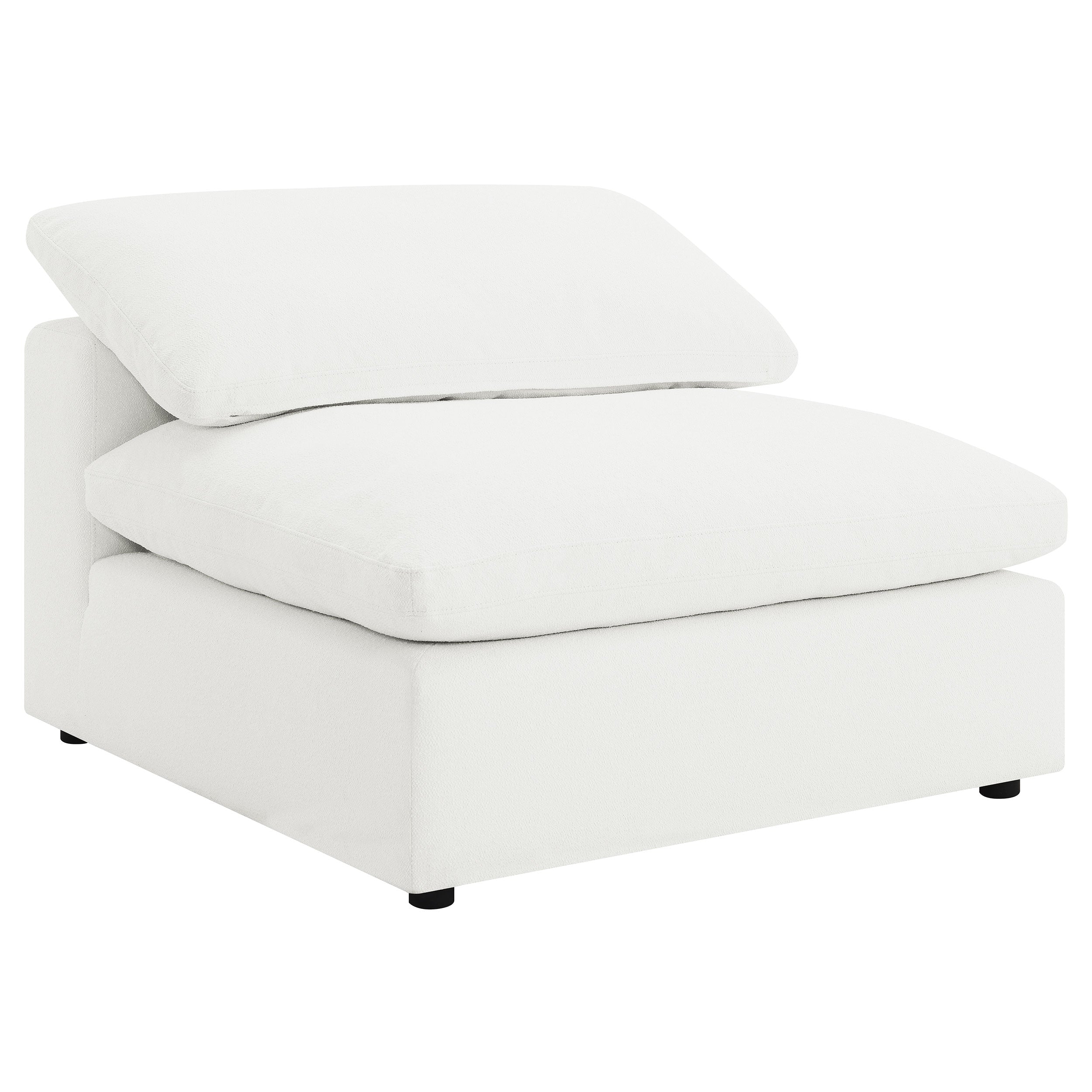Raleigh  Boucle Upholstered Modular Sectional Grey