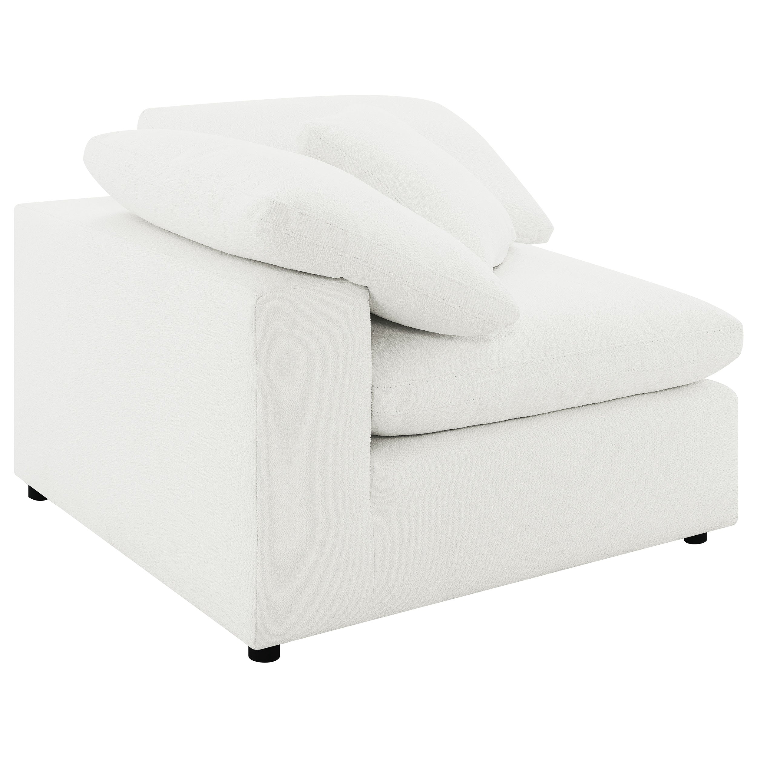 Raleigh Boucle Upholstered Corner Chair