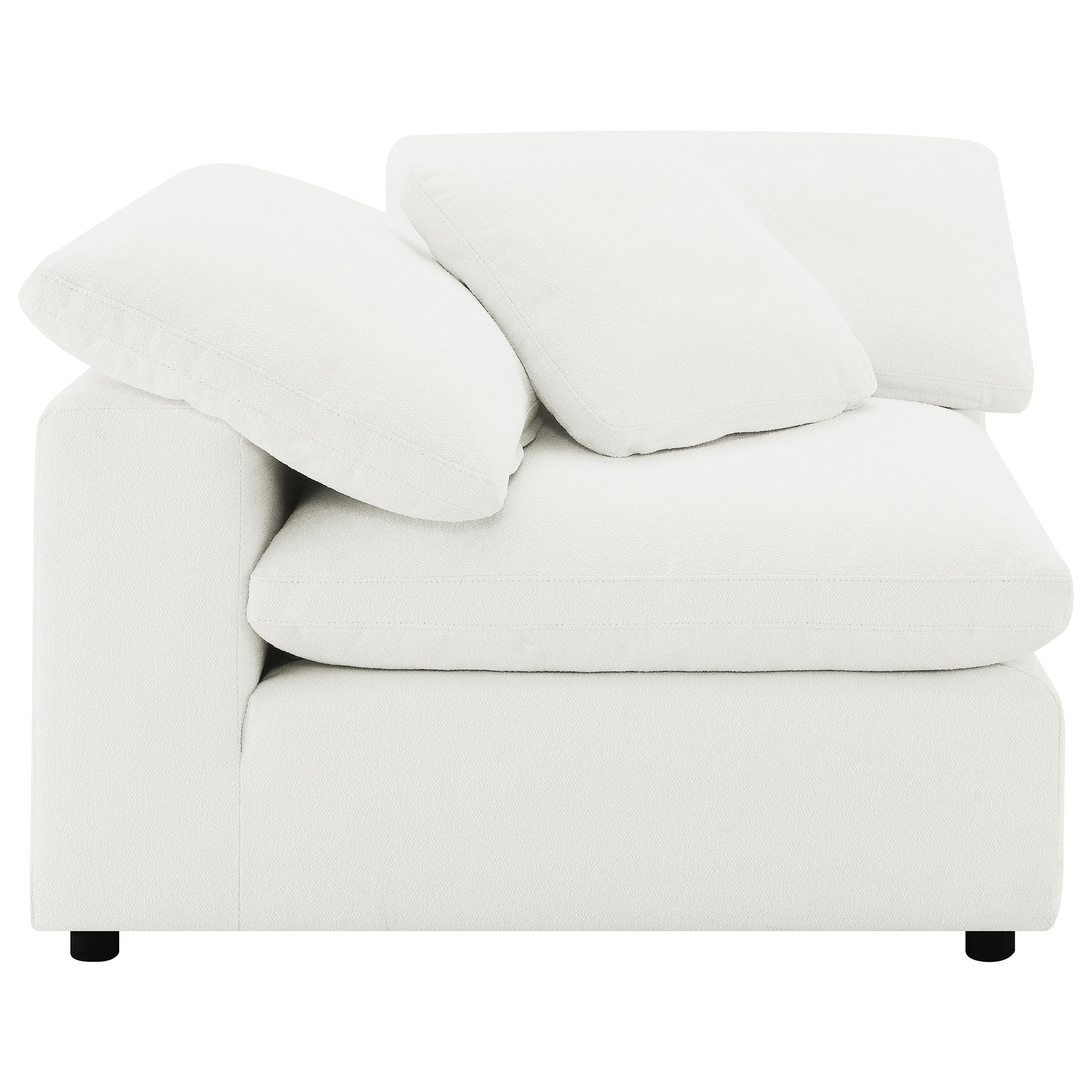 Raleigh Boucle Upholstered Corner Chair