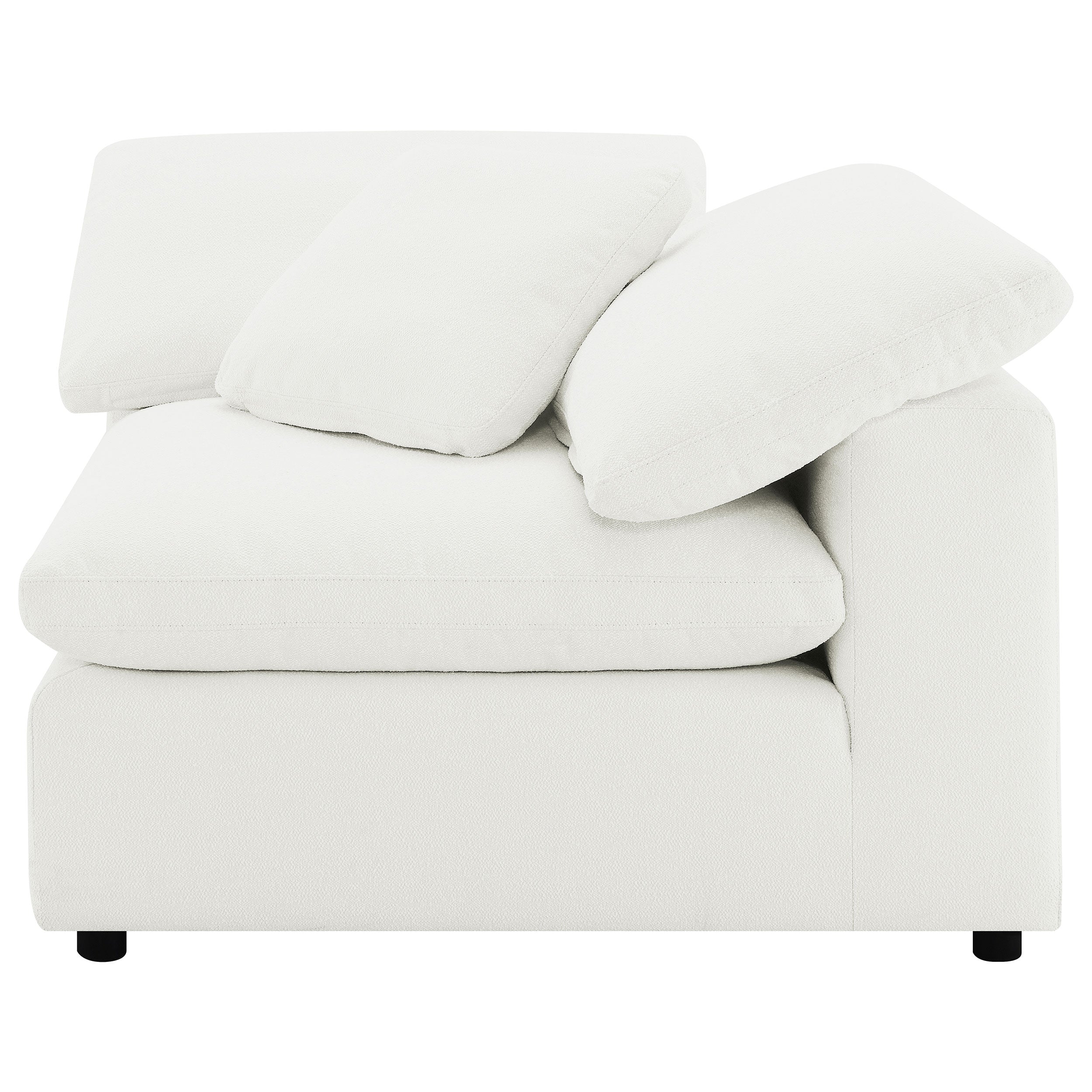 Raleigh Boucle Upholstered Corner Chair