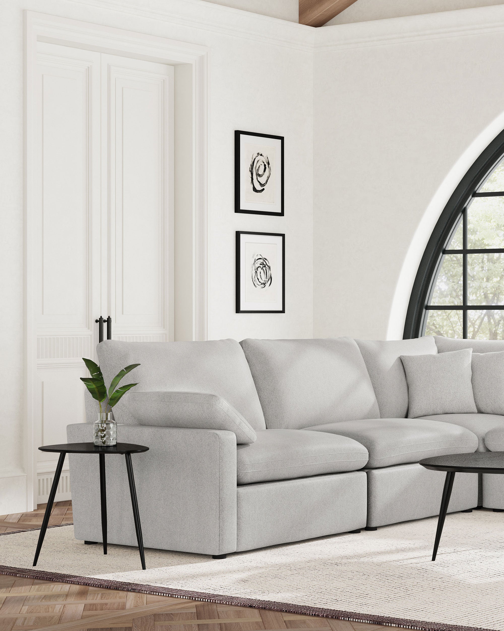 Collins Modular Power Recliner Grey