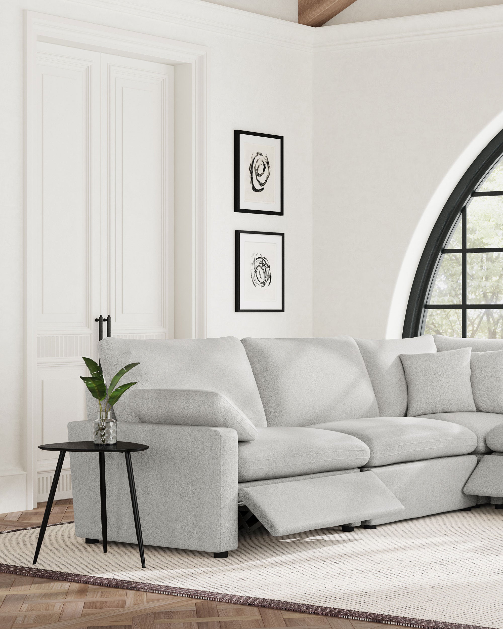 Collins Modular Power Recliner Grey