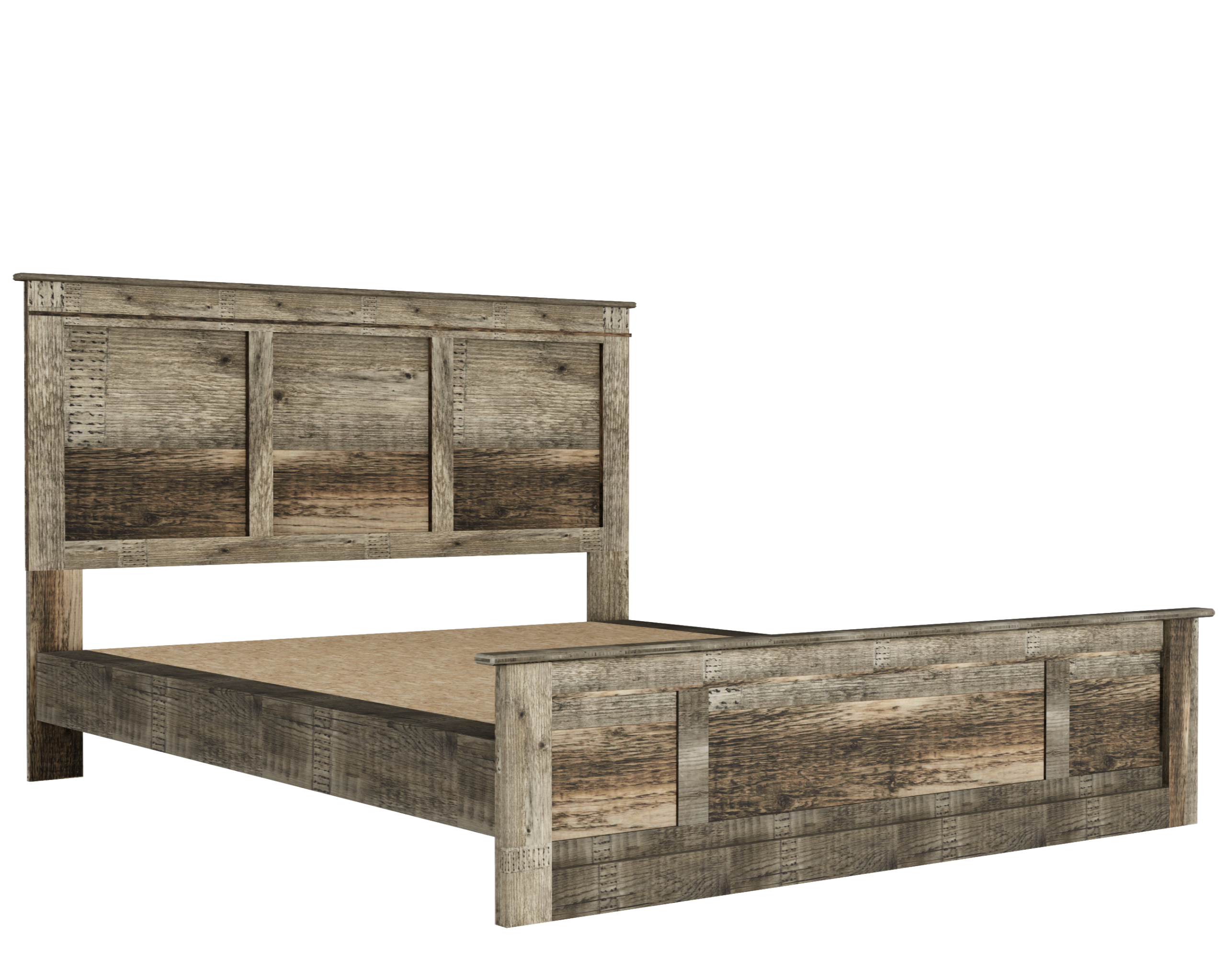 Panel Bed, Queen / King