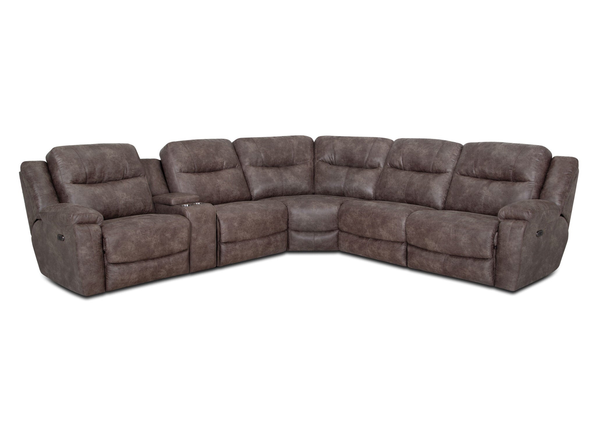 Emerson Reclining Sectional with Adjustable Headrest