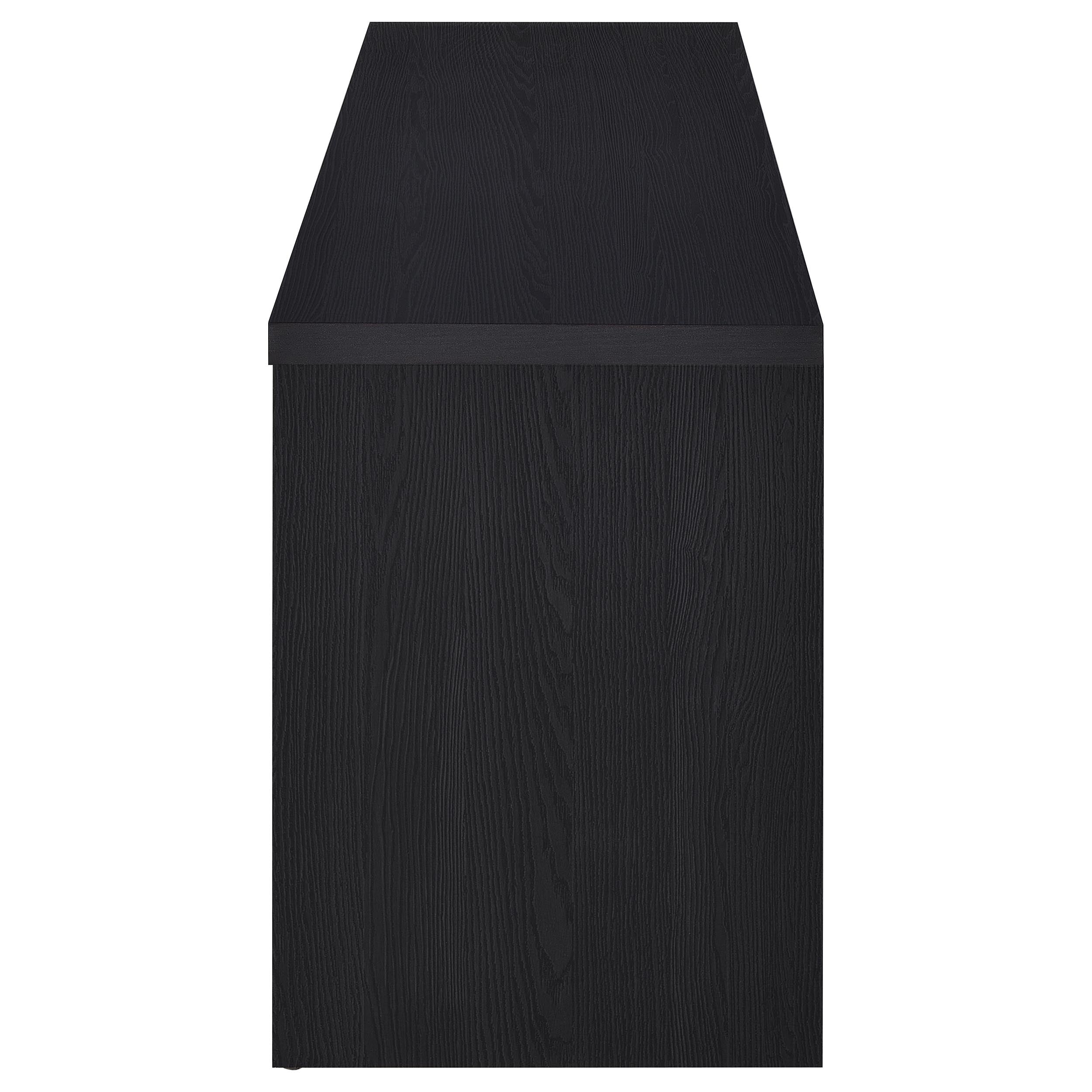 Winfield  Entertainment Center 78-inch TV Stand Black