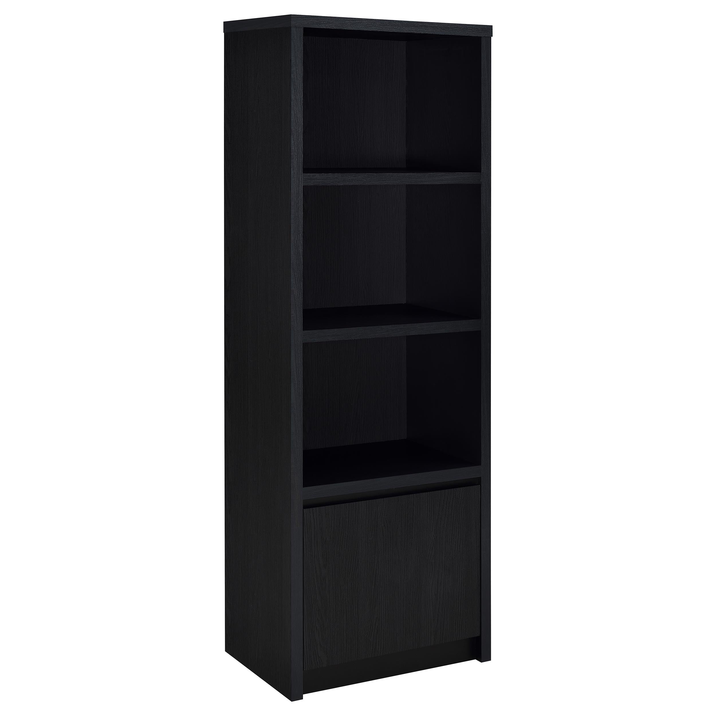Winfield  Entertainment Center 78-inch TV Stand Black
