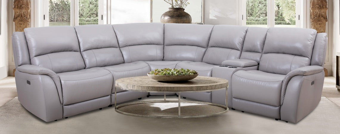 Madras 6 PCs Reclining Sectional Sofa