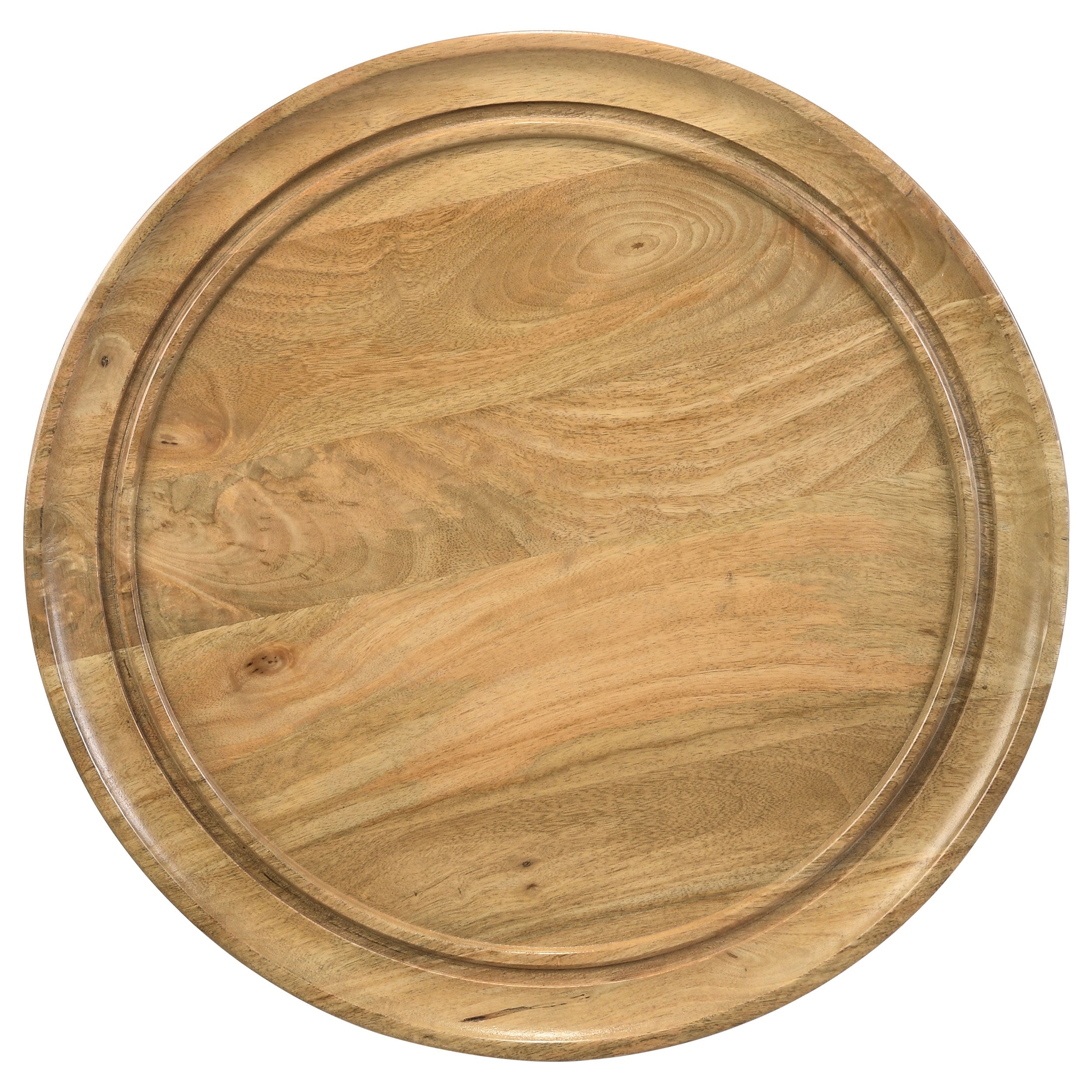 Zoe  Mango Wood Coffee and End Table Set Natural