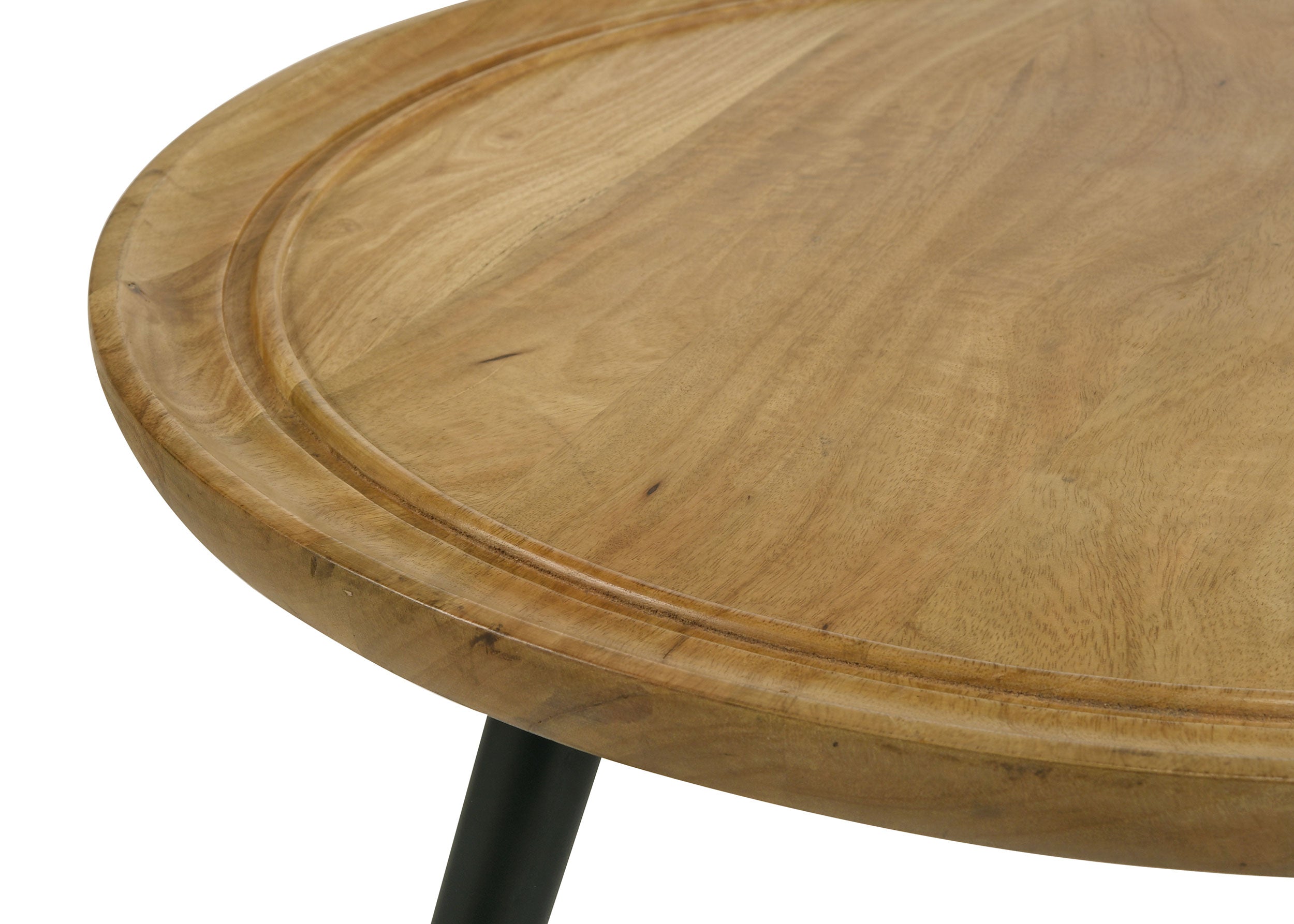 Zoe  Mango Wood Coffee and End Table Set Natural