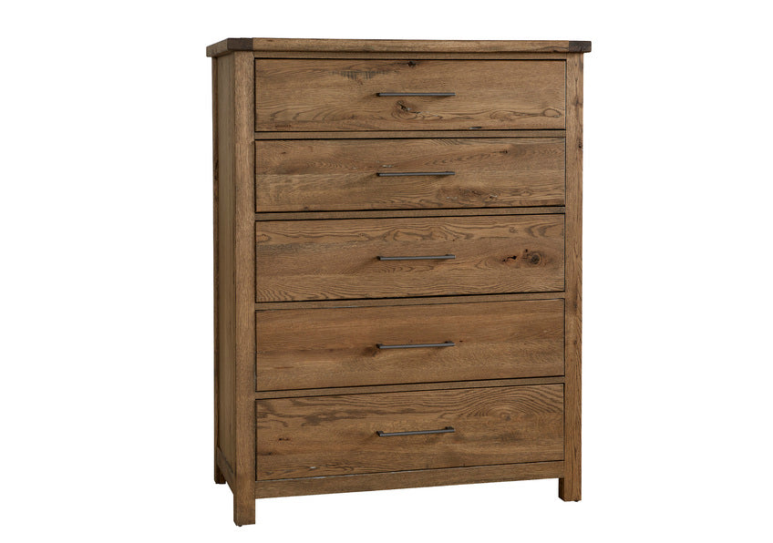 Dovetail 5-Drawer Chest, Natural