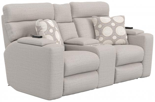 Sanctuary Winter Power Reclining Sofa and Loveseat set with massage, hear, adjustable lumbar and headrest