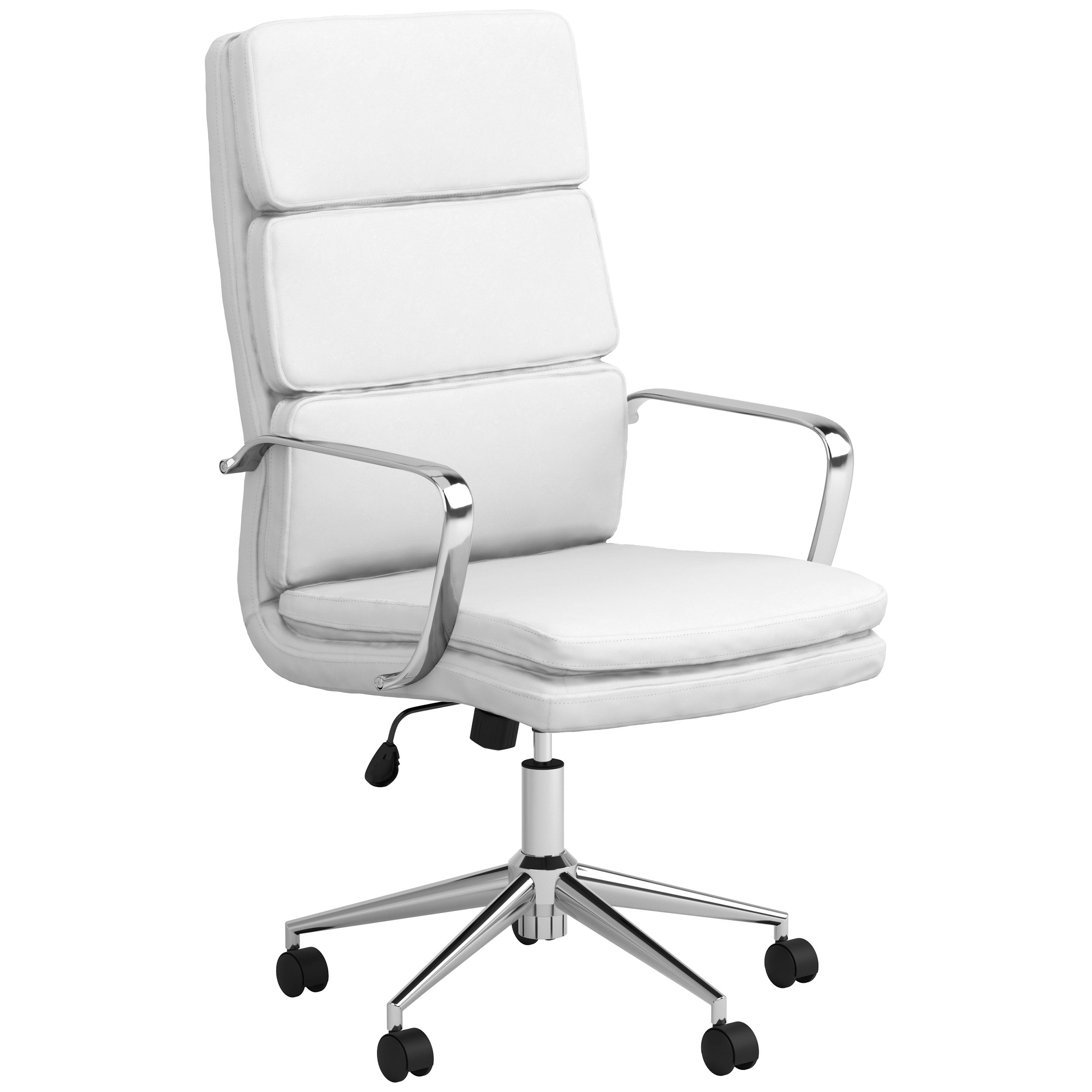 Ximena Upholstered Adjustable High Back Office Chair
