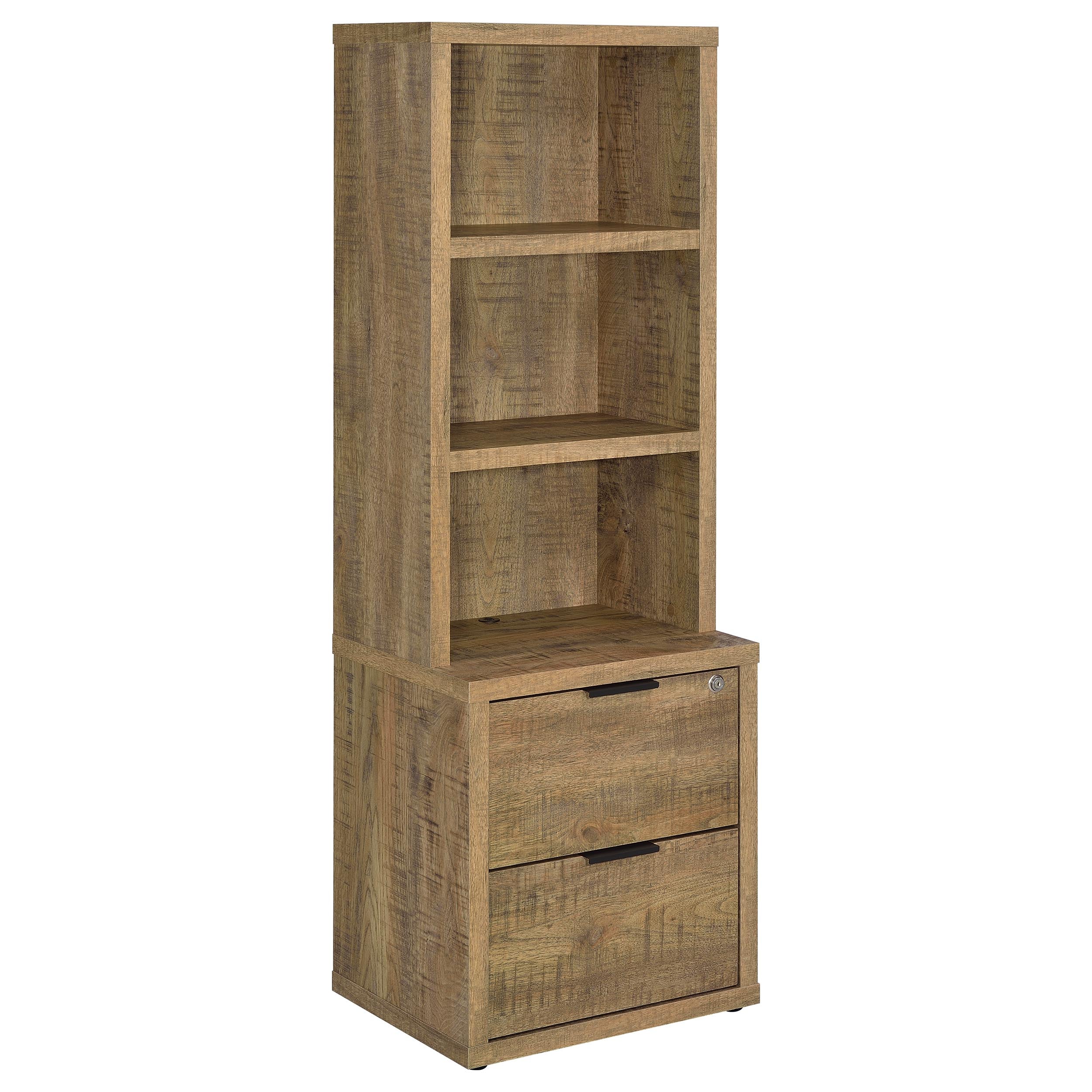 Westpark 3-piece Wall Unit Bookcase Set with USB