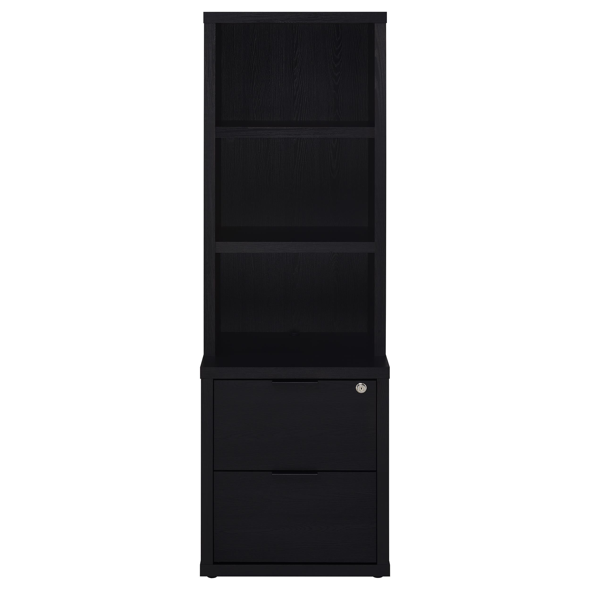 Westpark 3-piece Wall Unit Bookcase Set with USB