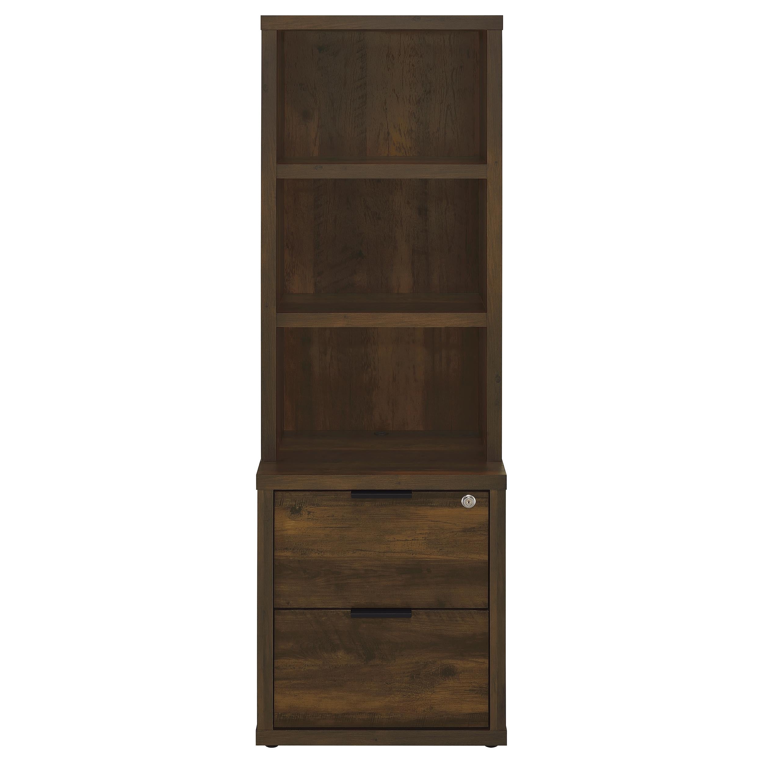Westpark 3-piece Wall Unit Bookcase Set with USB