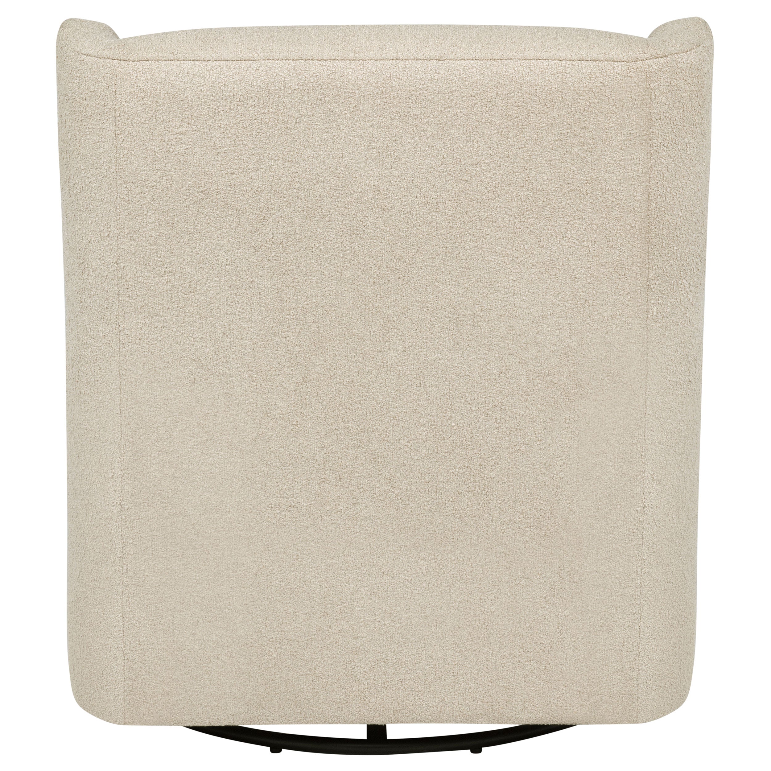Serra Boucle Upholstered Swivel Glider Recliner Sandy Beige