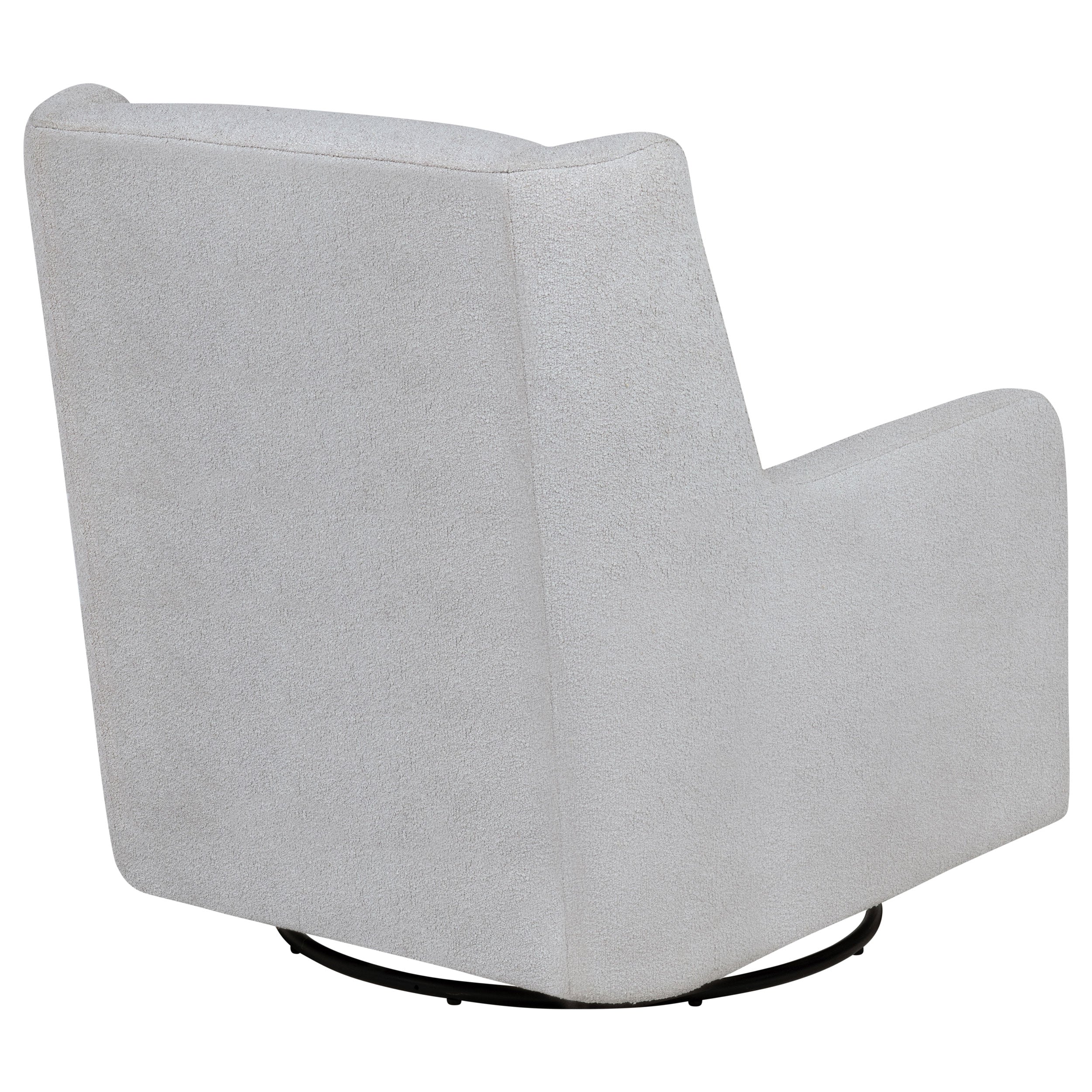 Serra Boucle Upholstered Swivel Glider Recliner Sandy Beige