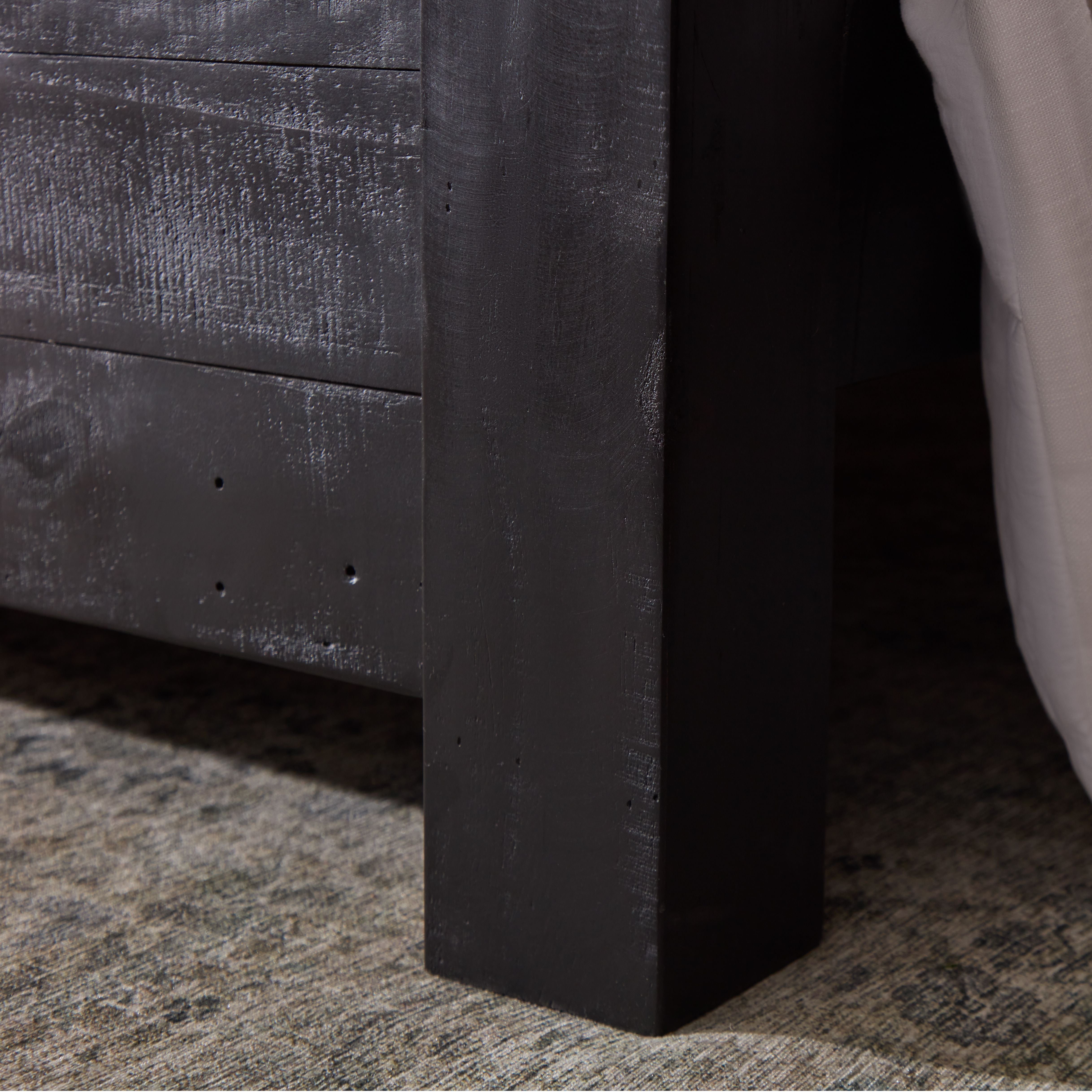 Tenon Bed, Espresso Wood
