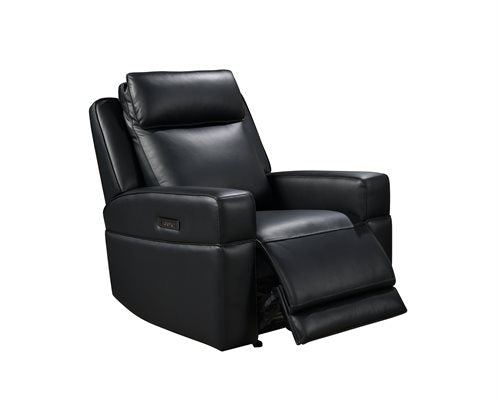 Valley Power Glider Recliner - Black Leather P2 Zero Gravity