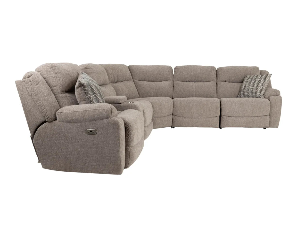 Cleveland Reclining Sectional with Adjustable Headrest