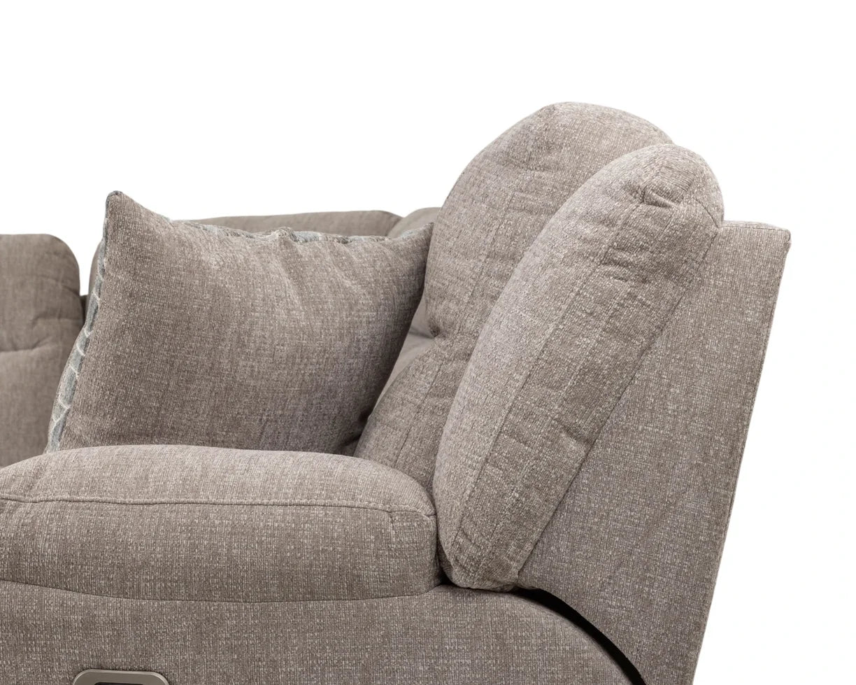 Cleveland Reclining Sectional with Adjustable Headrest