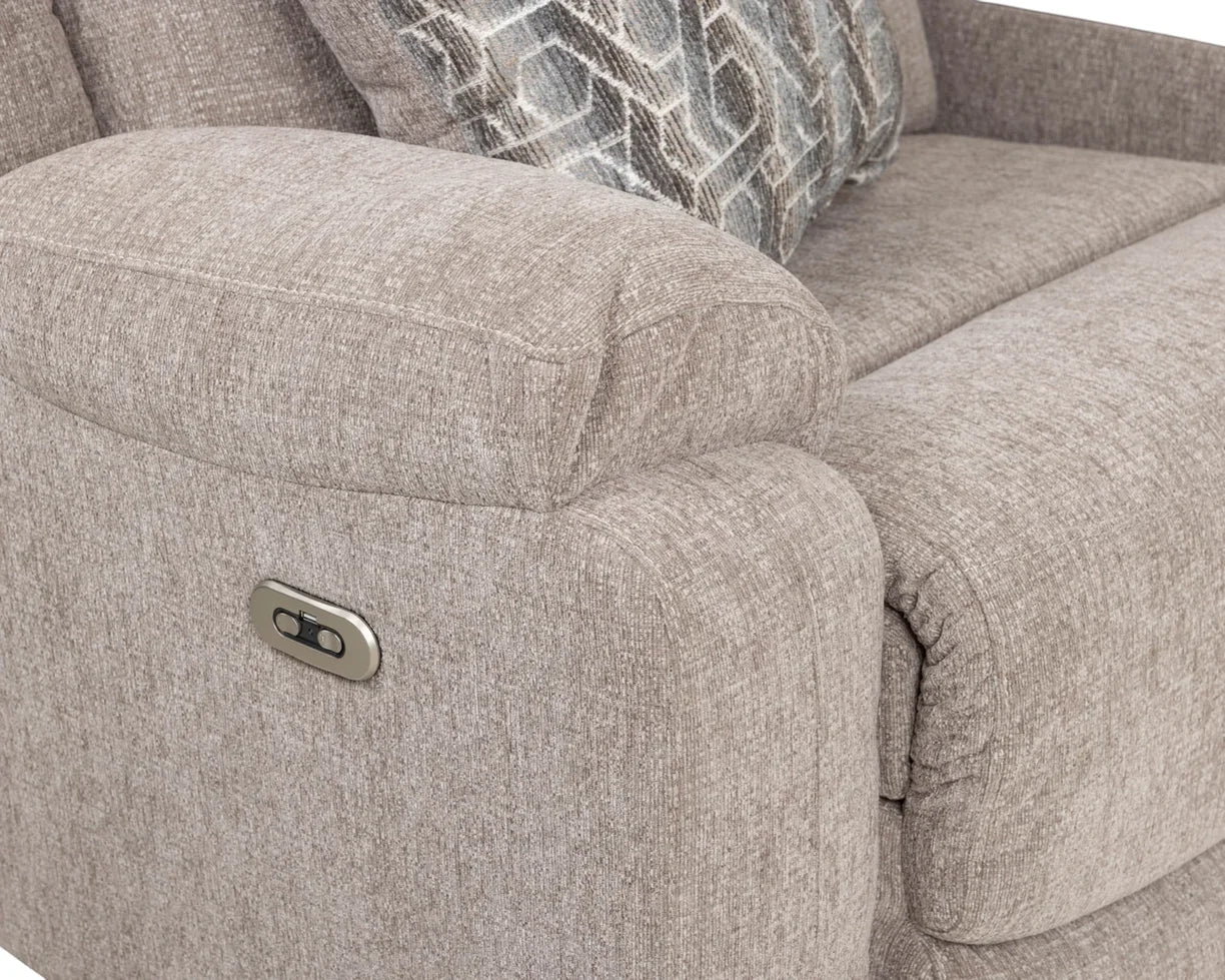Cleveland Reclining Sectional with Adjustable Headrest
