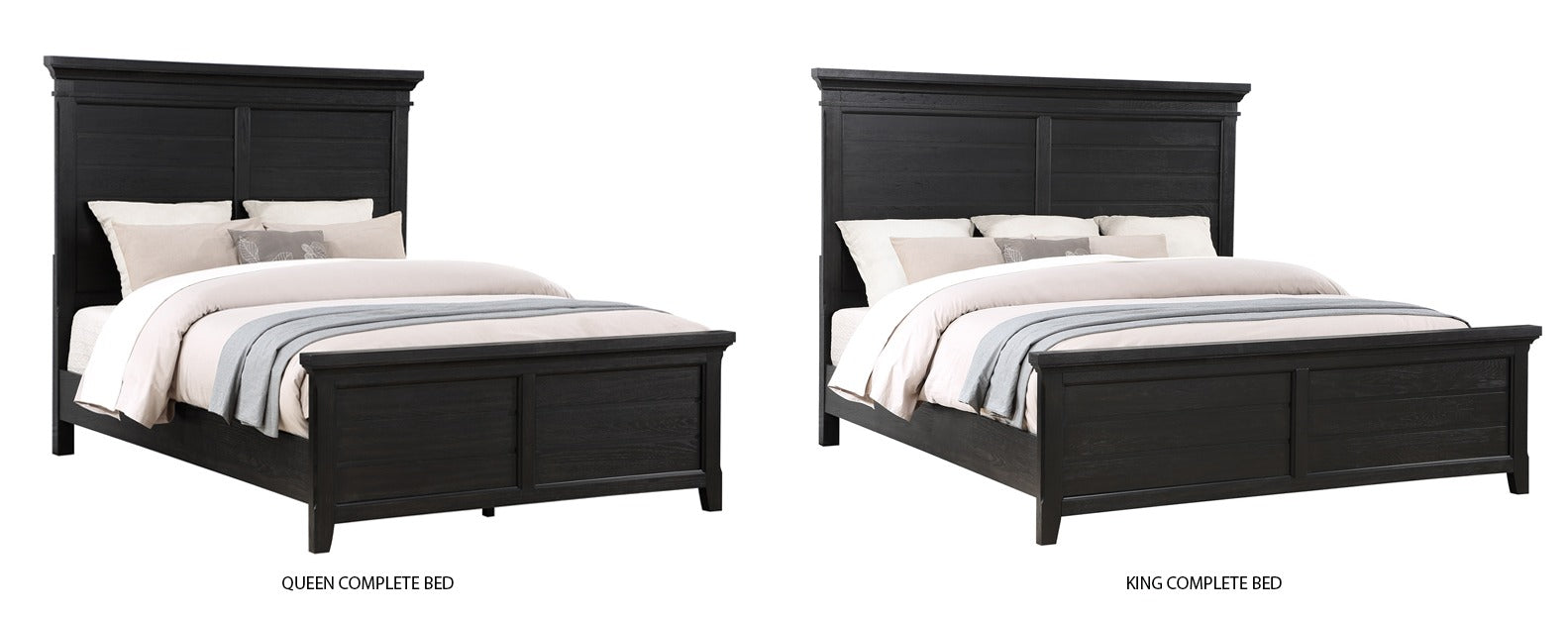 Hollis Black 4-Piece Bedroom Set
