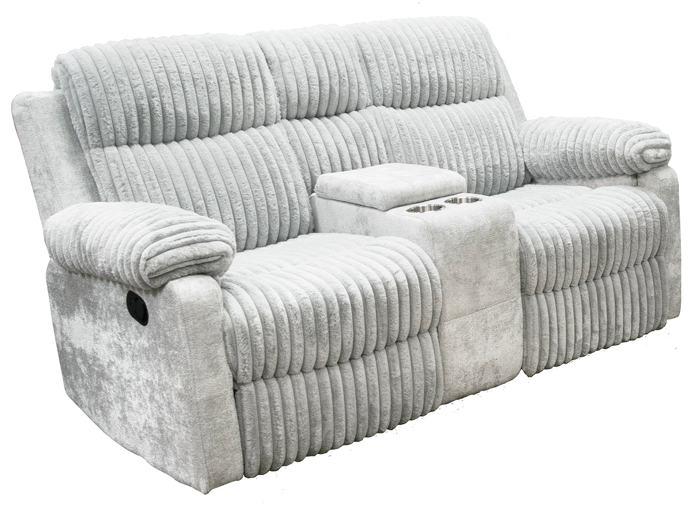 Marian Pearl Manual Reclining Sofa and Loveseat Set Corduroy