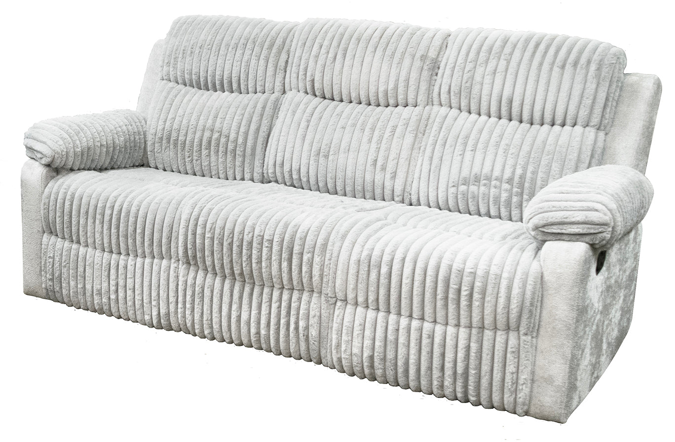 Marian Pearl Manual Reclining Sofa and Loveseat Set Corduroy